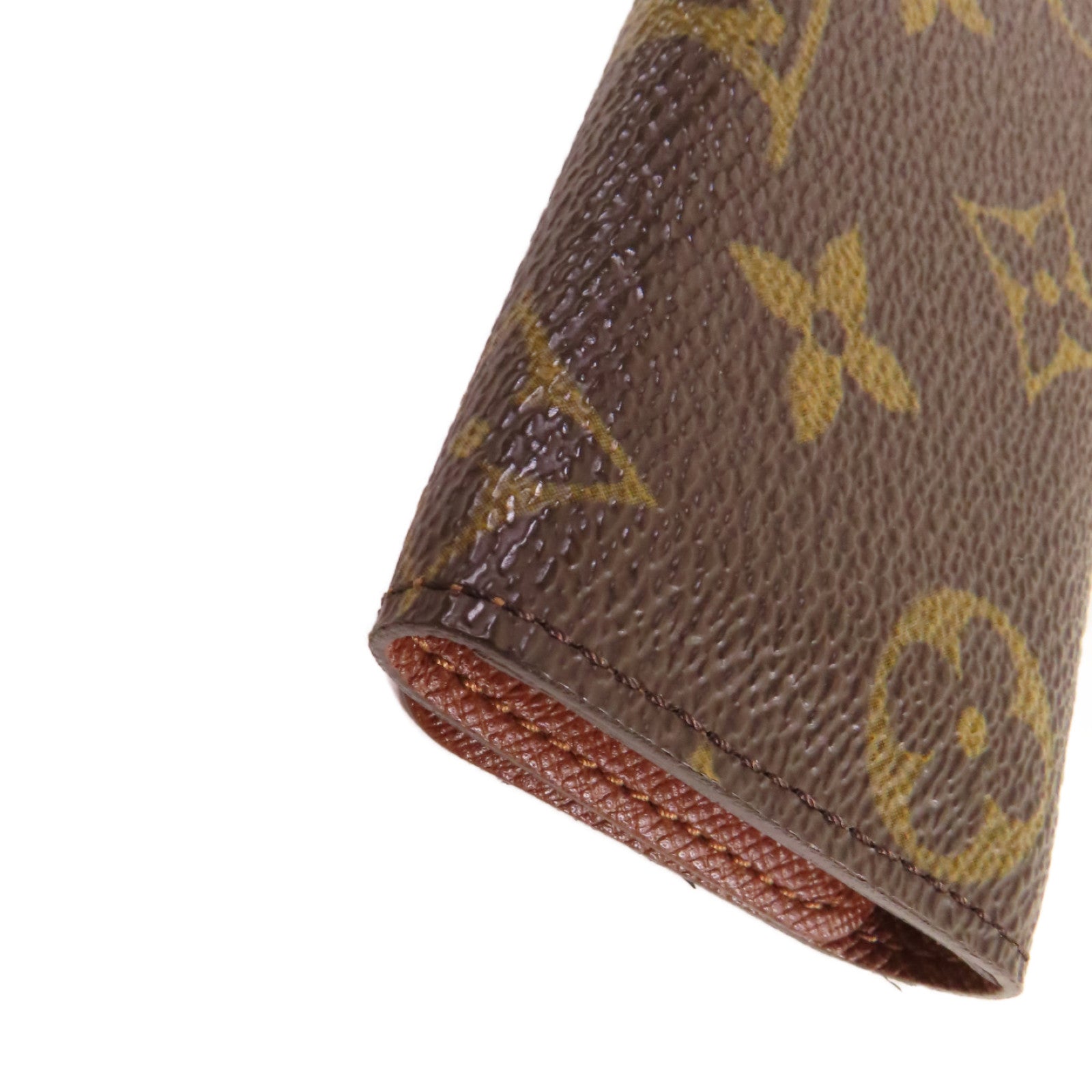 LOUIS VUITTON Monogram Multicles 4 Key Holder金扣鎖匙套啡色