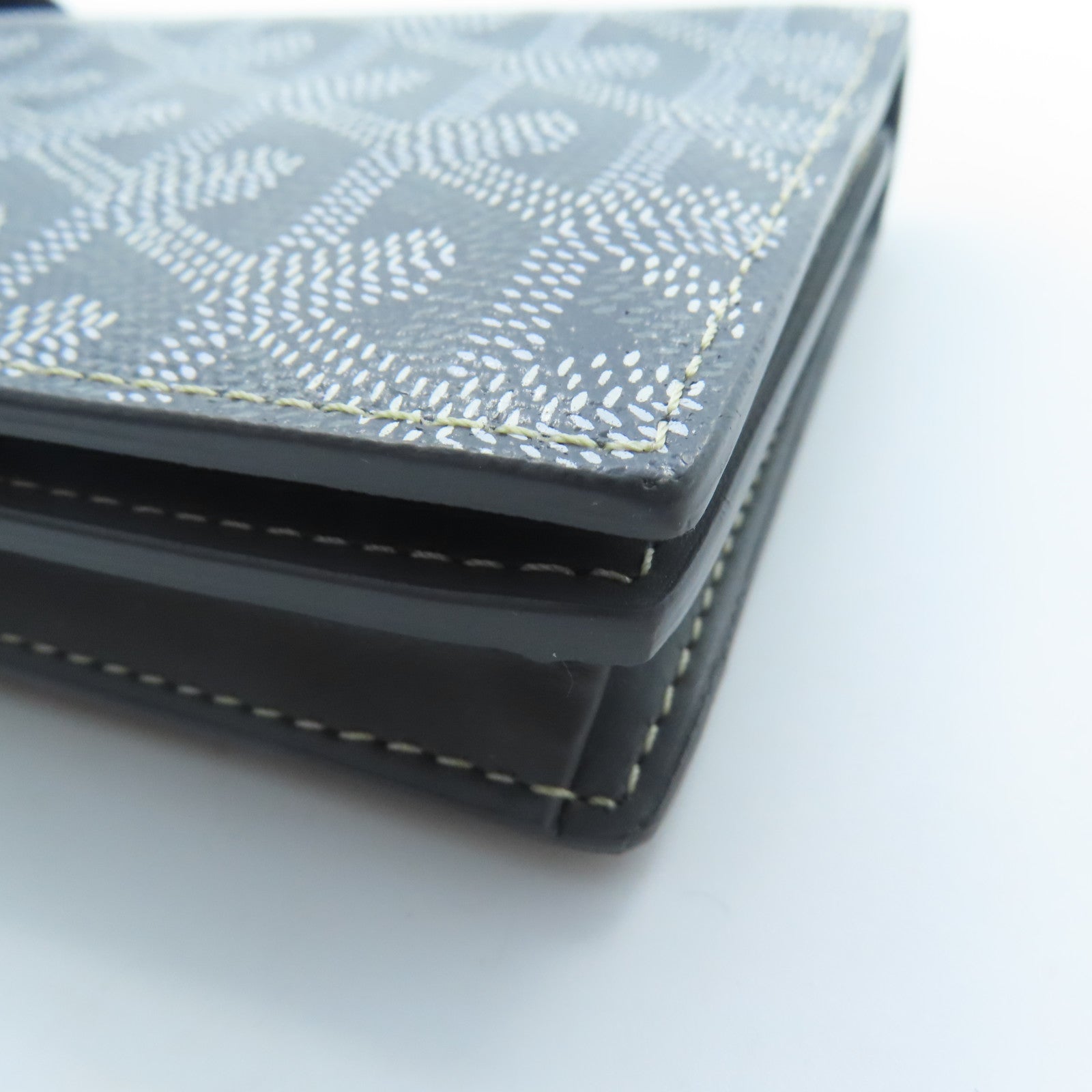 GOYARD 塗層帆布Long Wallet長錢包灰色
