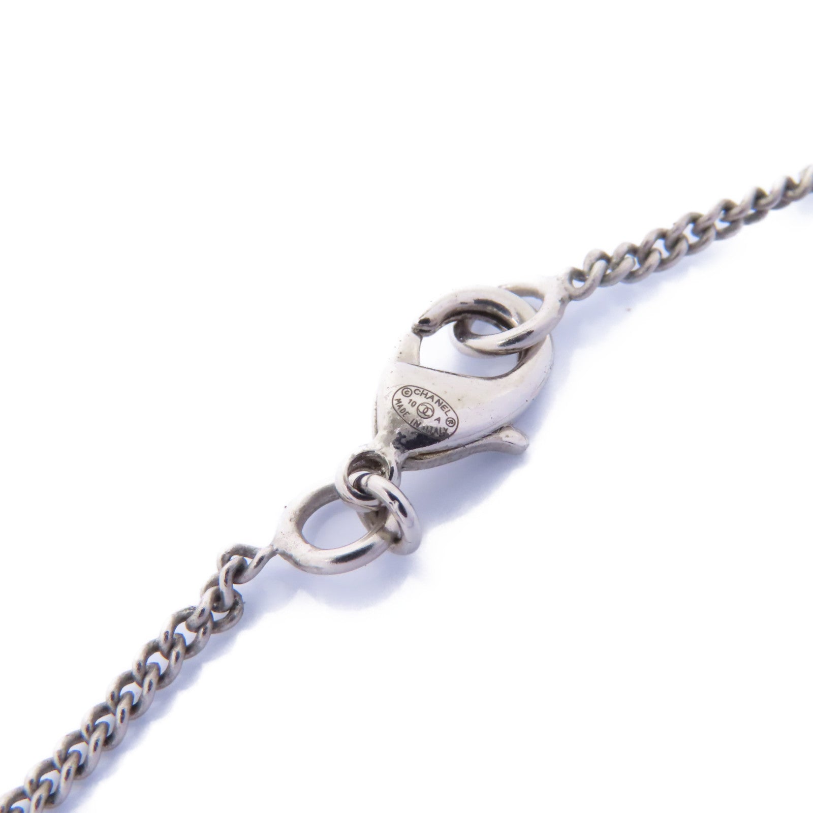 CHANEL 金屬Necklace項鍊銀色/金色