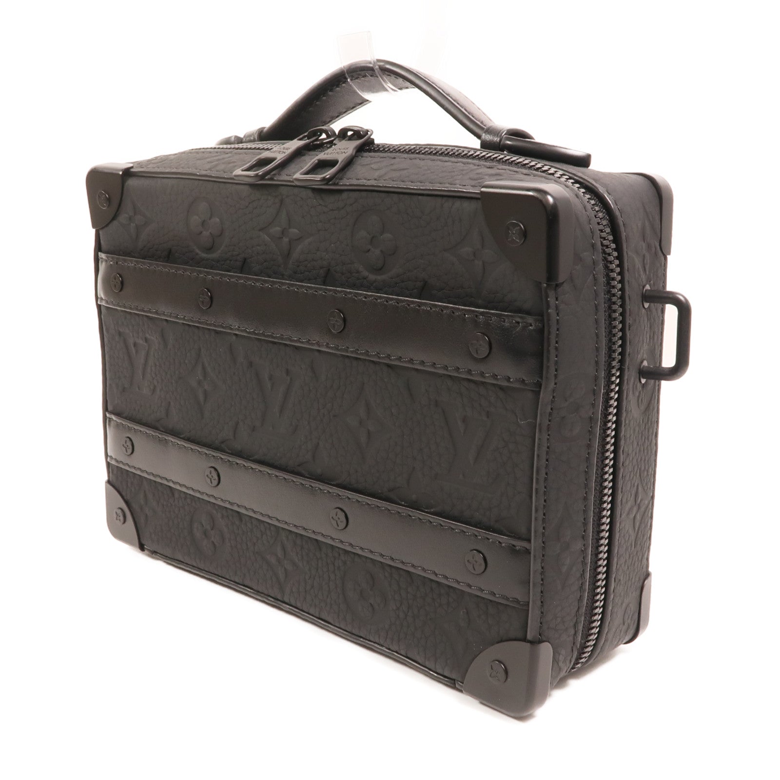 LOUIS VUITTON Monogram Taurillon Handle Soft Trunk手挽肩背兩用袋