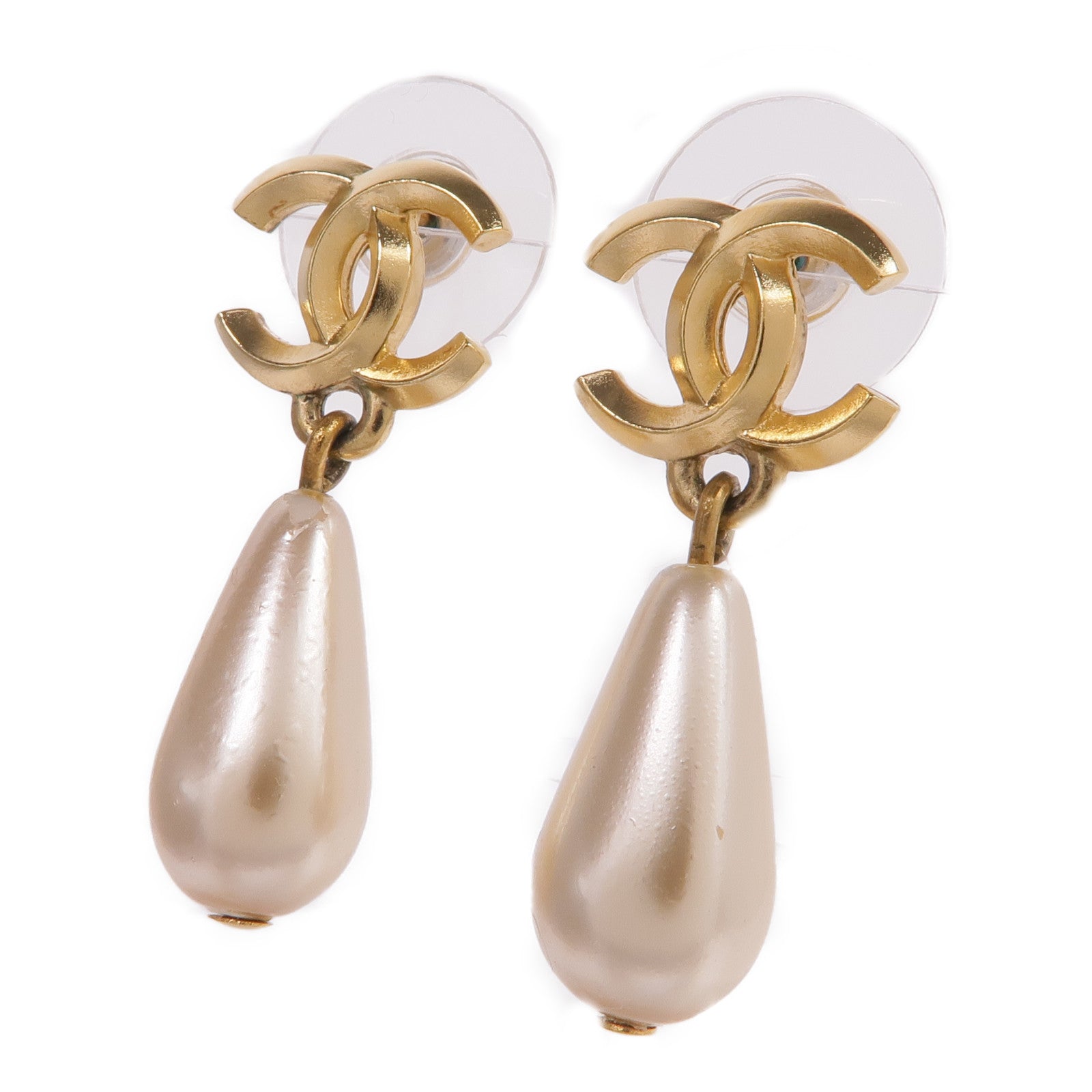 CHANEL PVC/金屬Earrings耳環