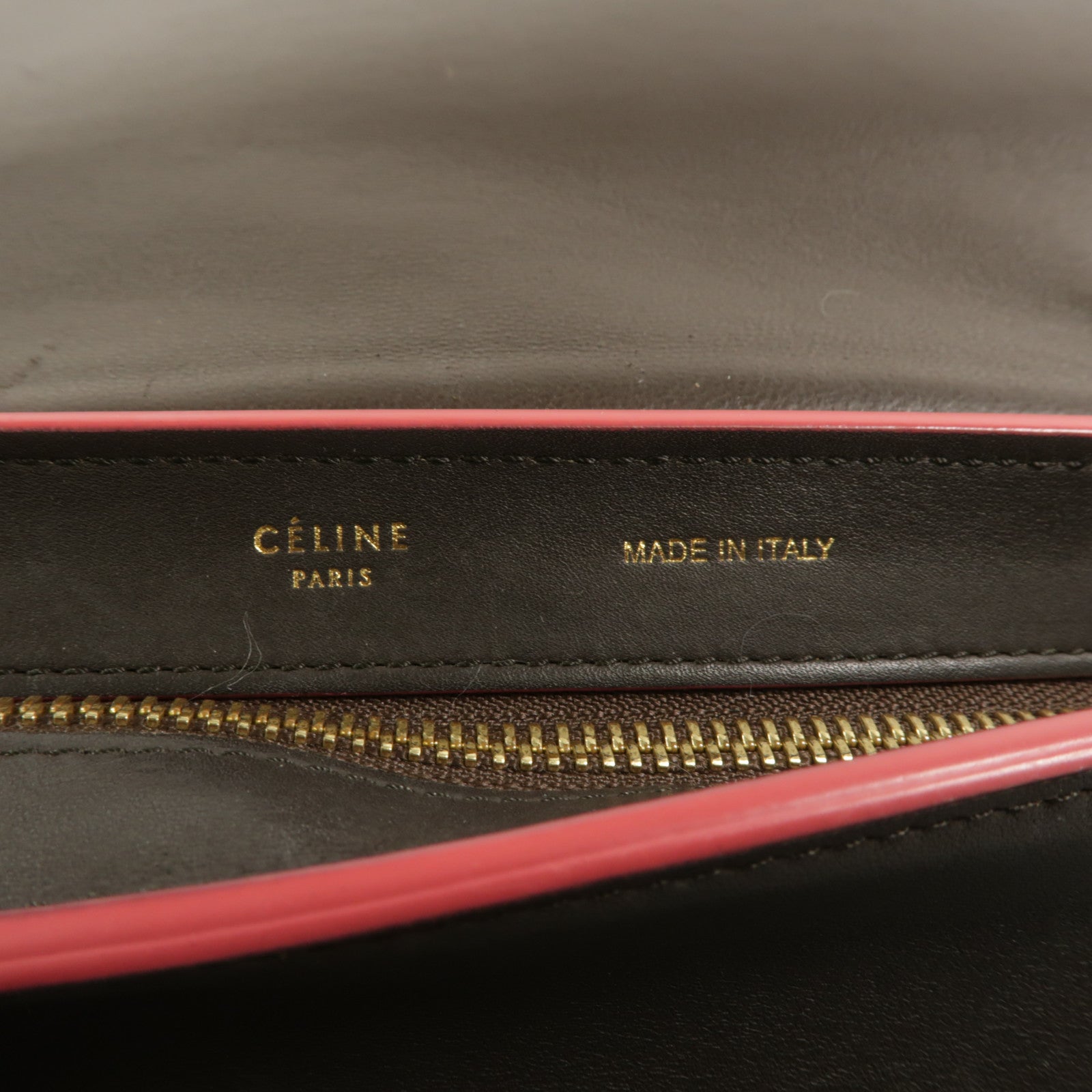 CELINE 牛皮皮革Trapeze手挽肩背兩用袋