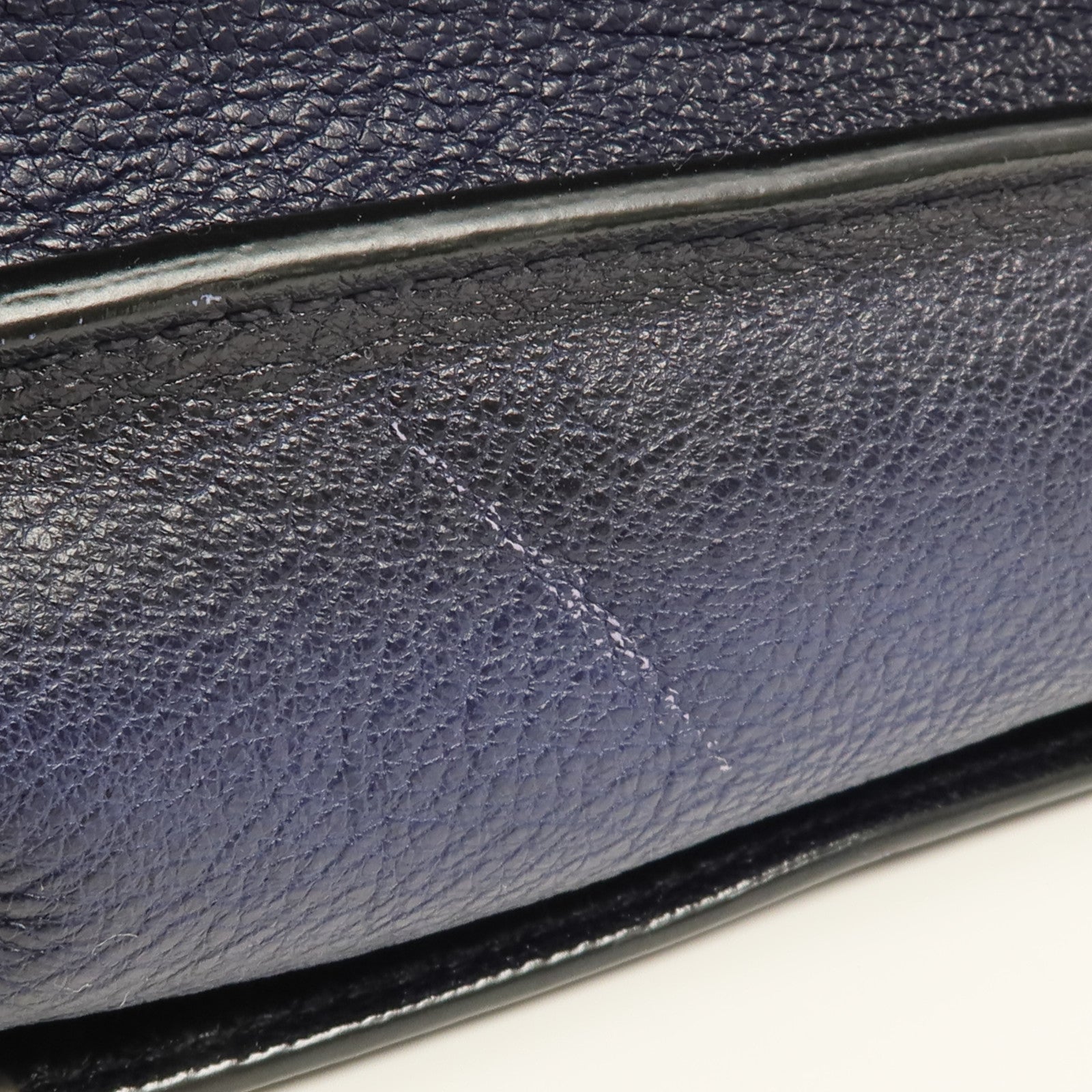 PRADA 牛皮皮革2 Way Shoulder銀扣手挽肩背兩用袋