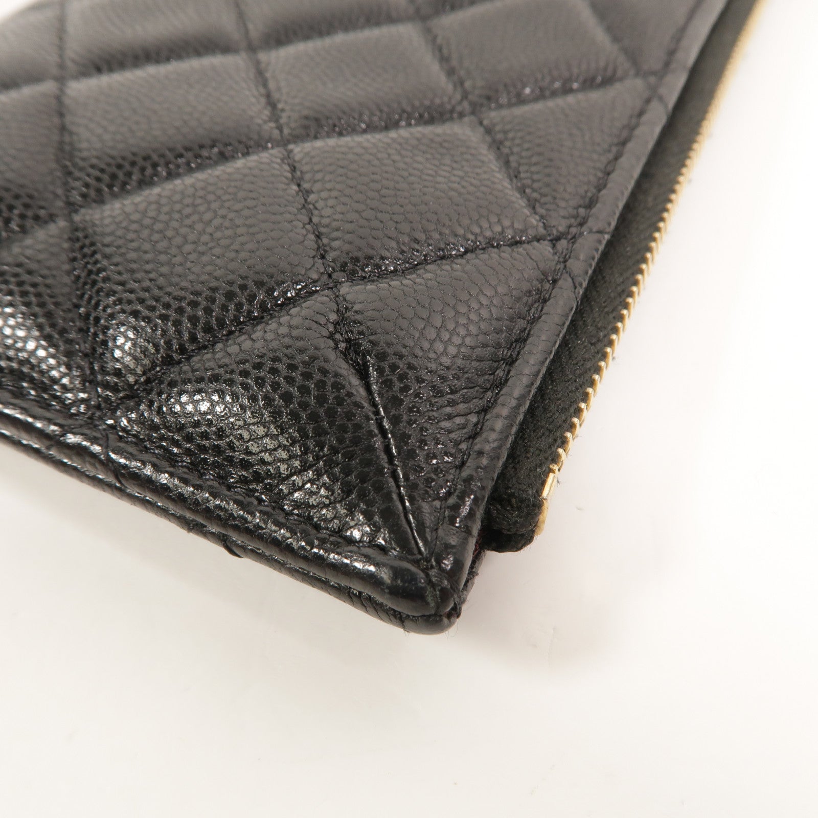 CHANEL 牛皮皮革Classic Phone Pouch with Zipper長錢包