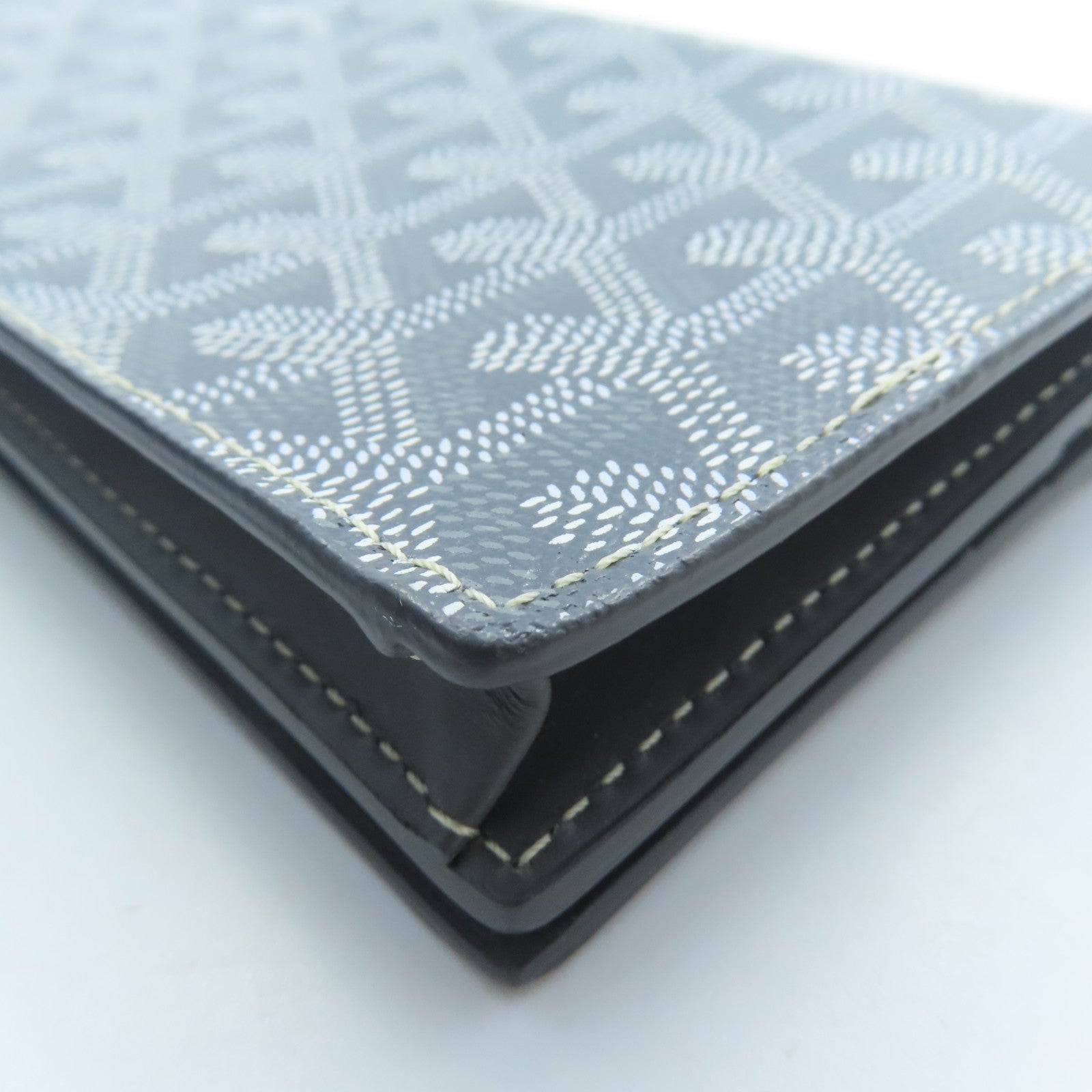GOYARD 塗層帆布Long Wallet長錢包灰色