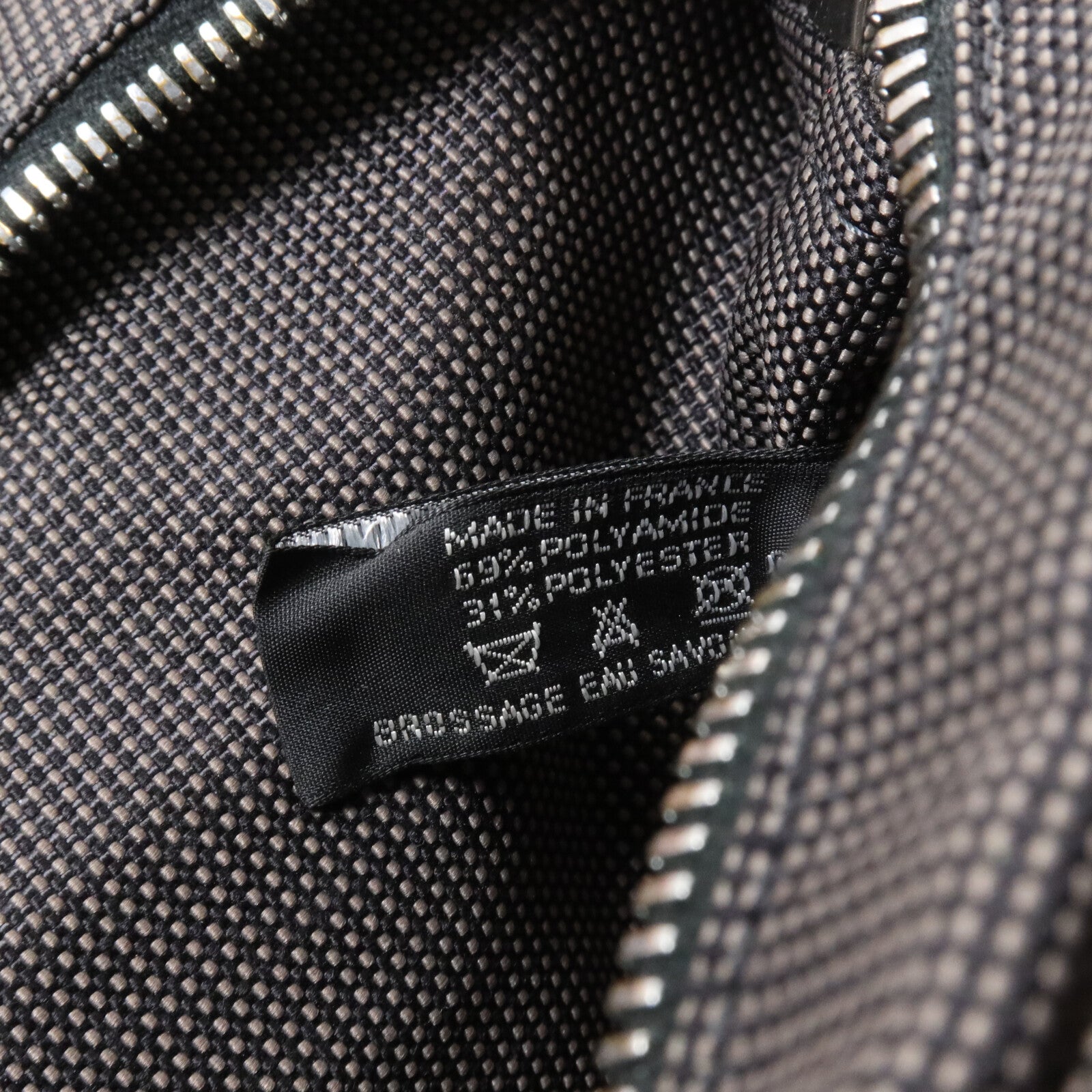 HERMES 帆布Herline Tote手挽袋Grey