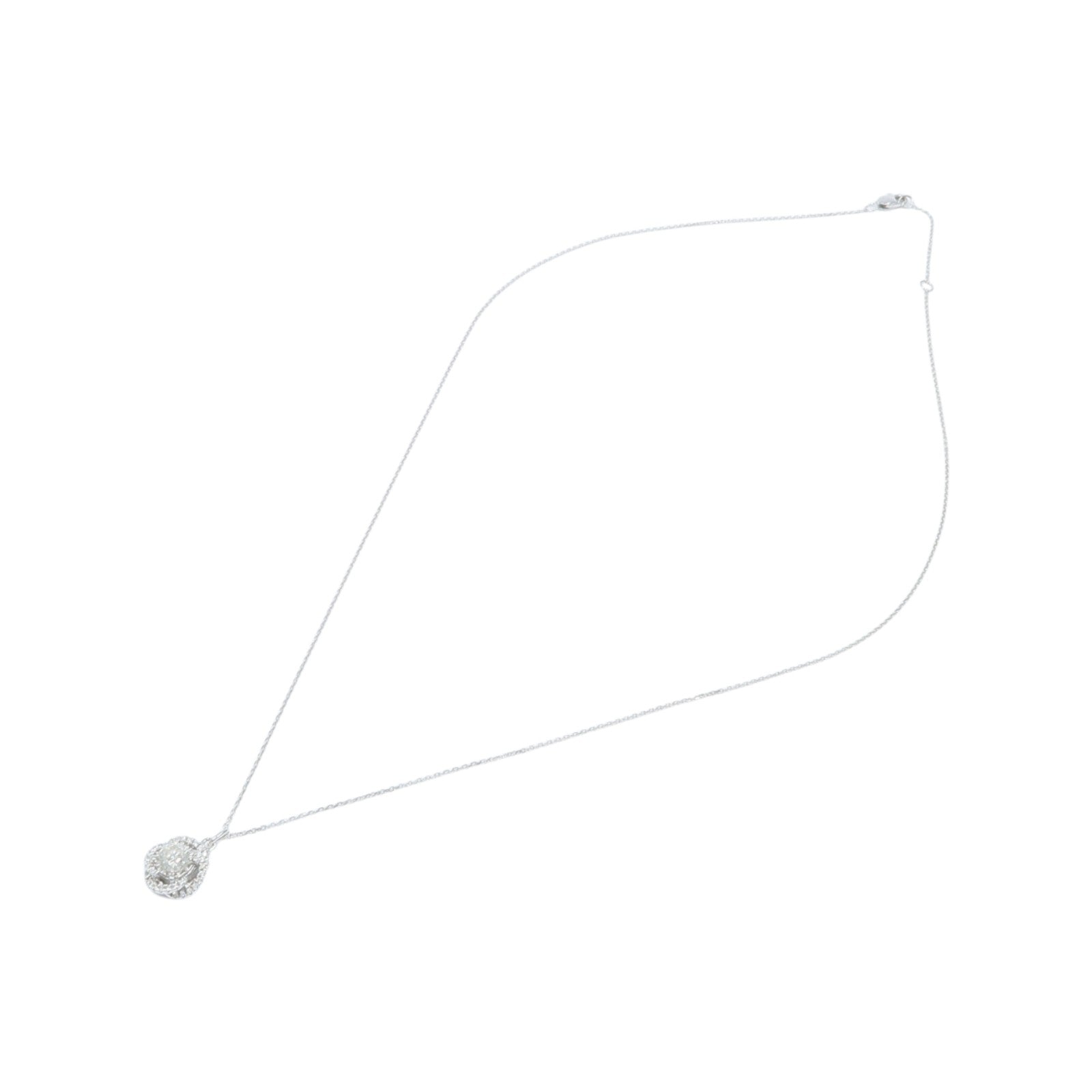 JEWELRY 18K白金Diamond Necklace鑽石項鍊