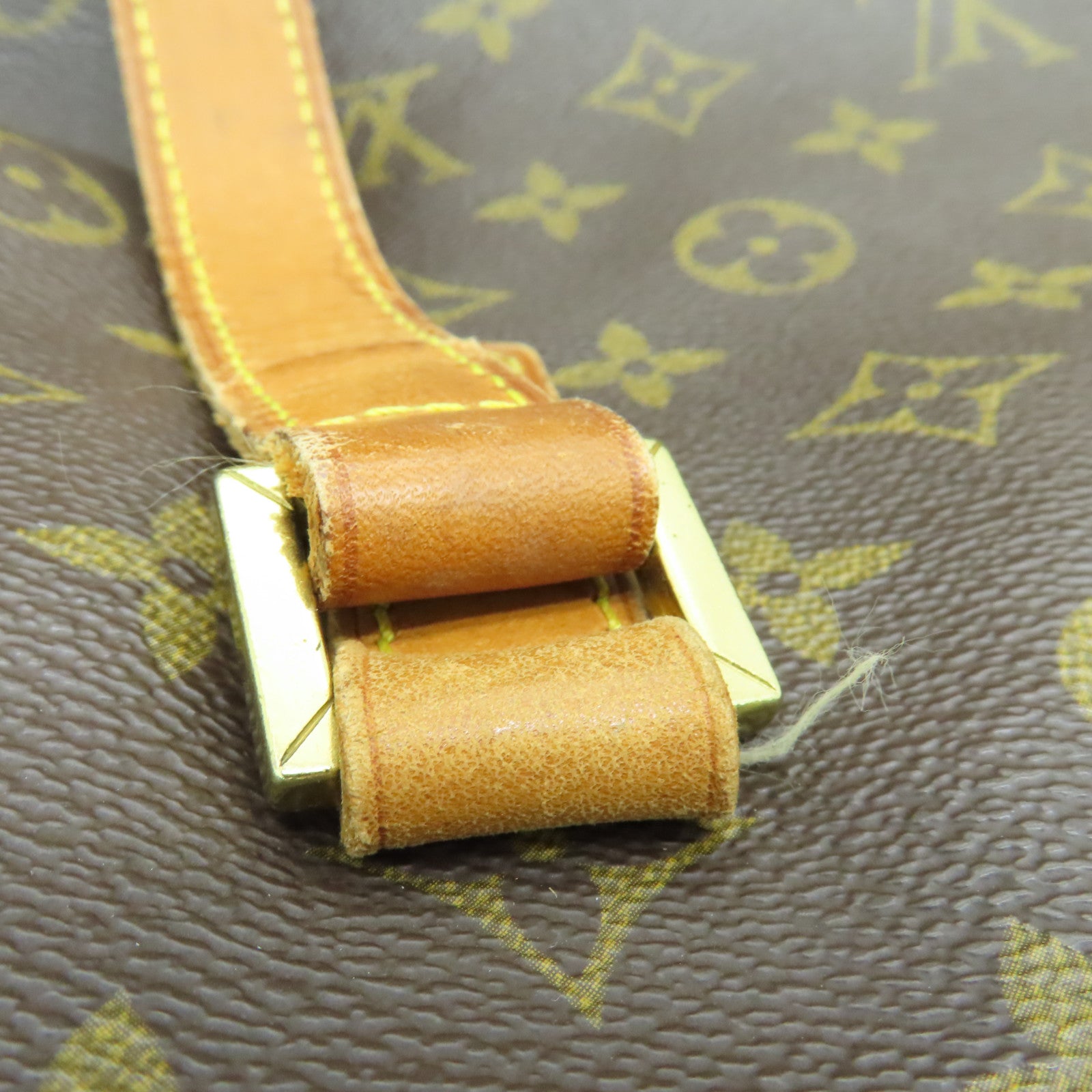 LOUIS VUITTON 【激減優惠】Monogram Cabas Alto Tote Bag金扣手挽袋啡色