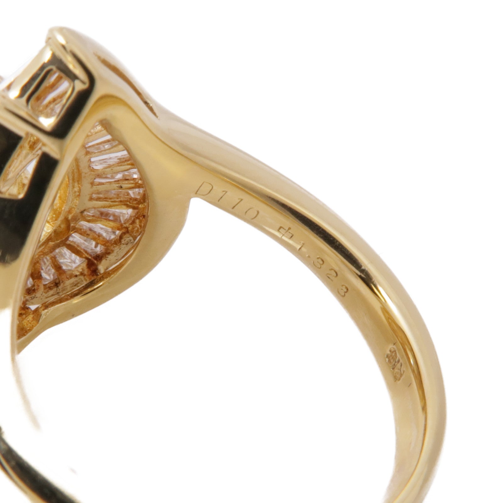 JEWELRY 18K黃金Diamond Ring鑽石戒指US#6