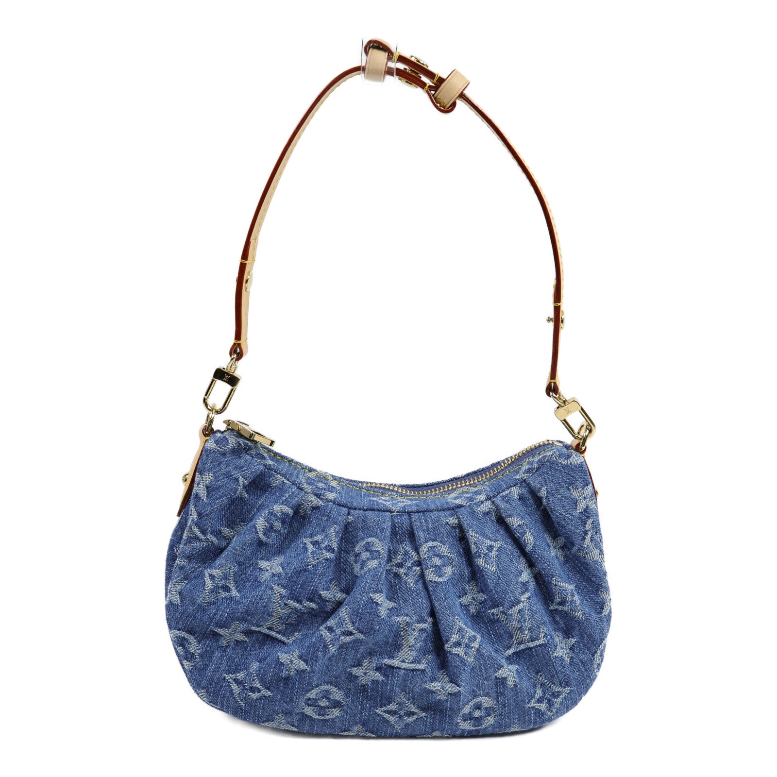 LOUIS VUITTON Monogram Denim Pochette Valley肩背袋