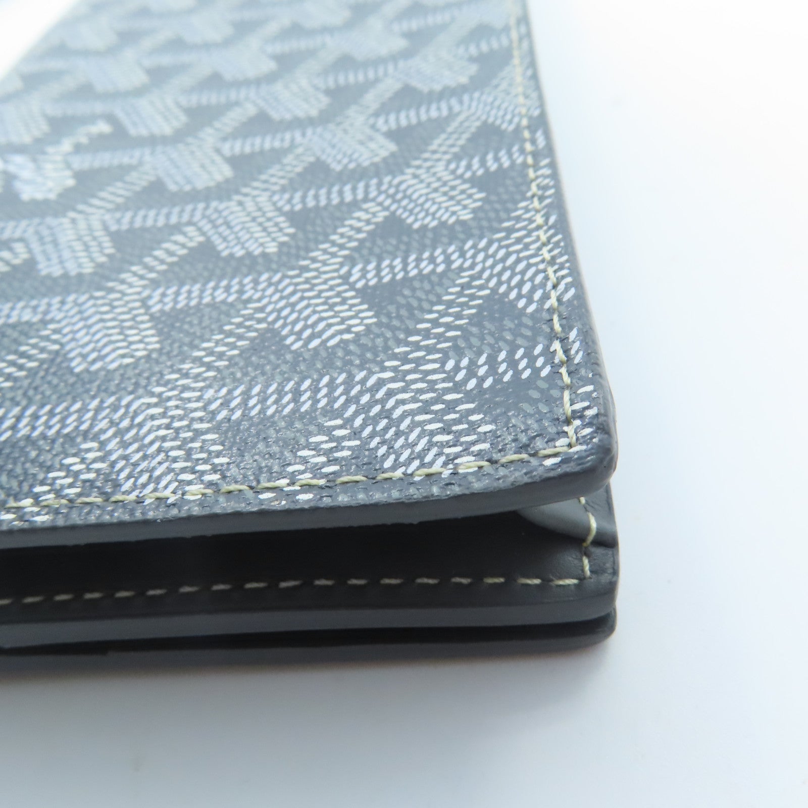 GOYARD 塗層帆布Long Wallet長錢包灰色