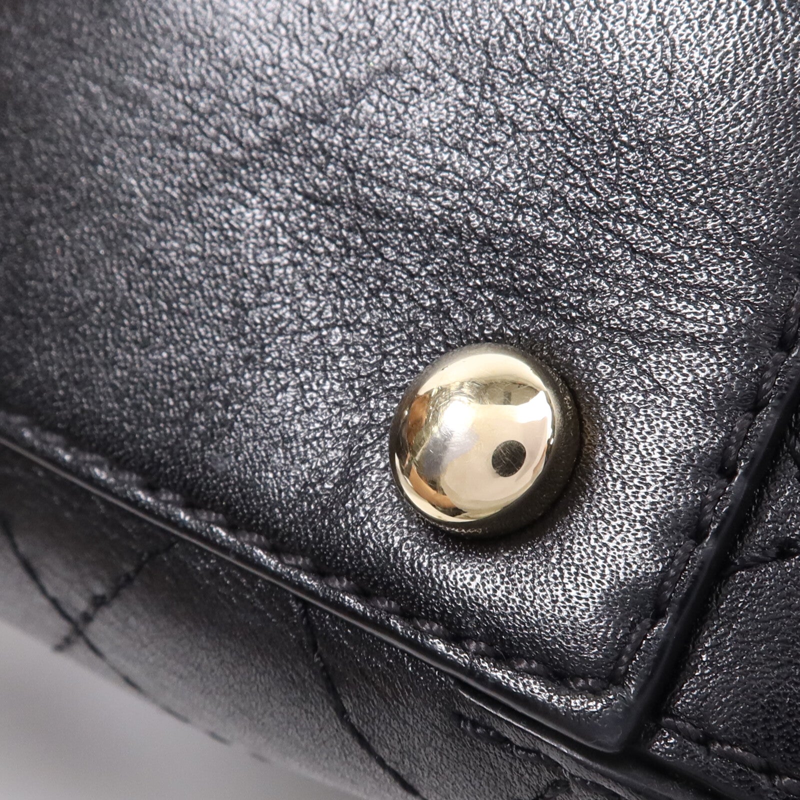 CHANEL 牛皮皮革Chain Shoulder Bag金扣鏈帶肩背袋