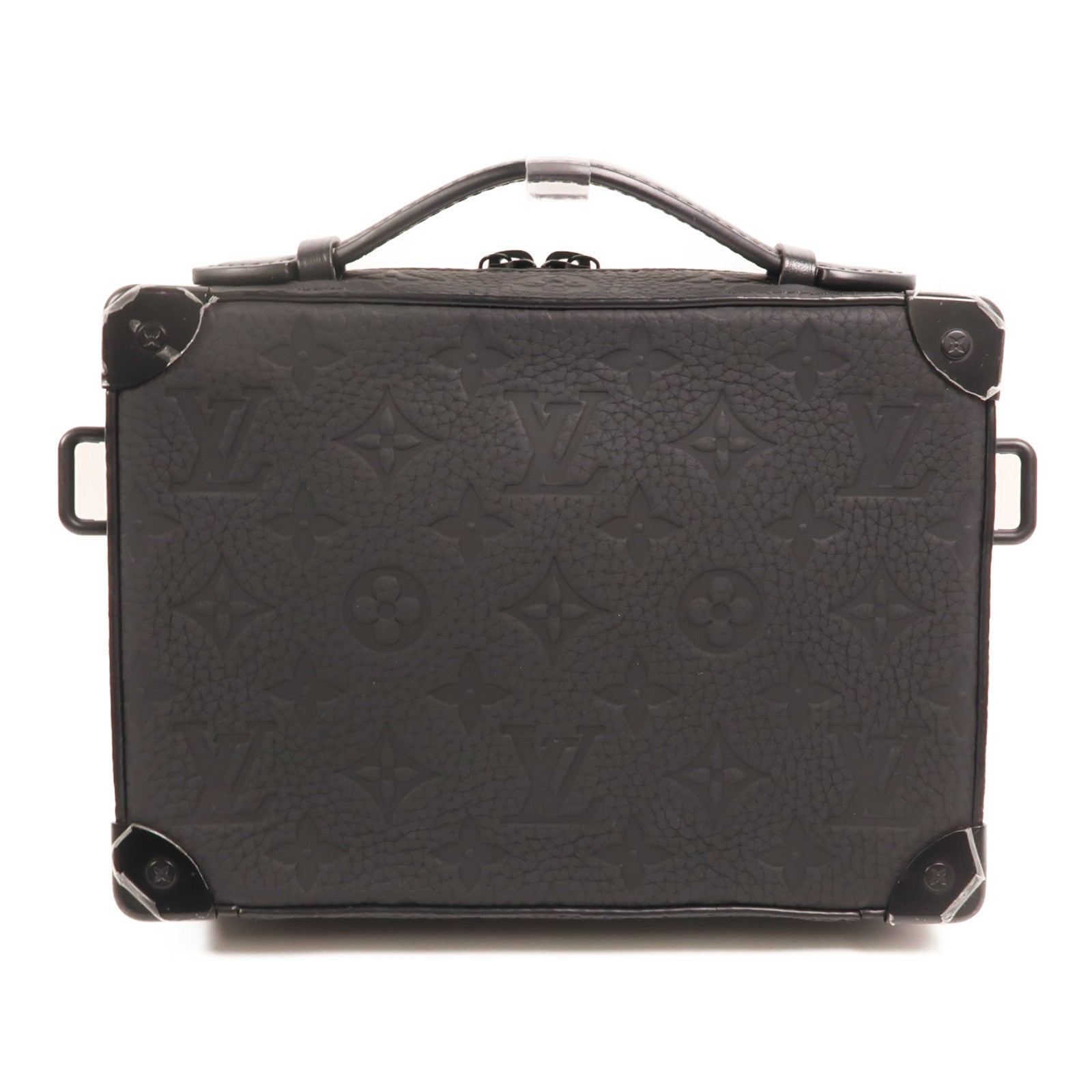 LOUIS VUITTON Monogram Taurillon Handle Soft Trunk手挽肩背兩用袋