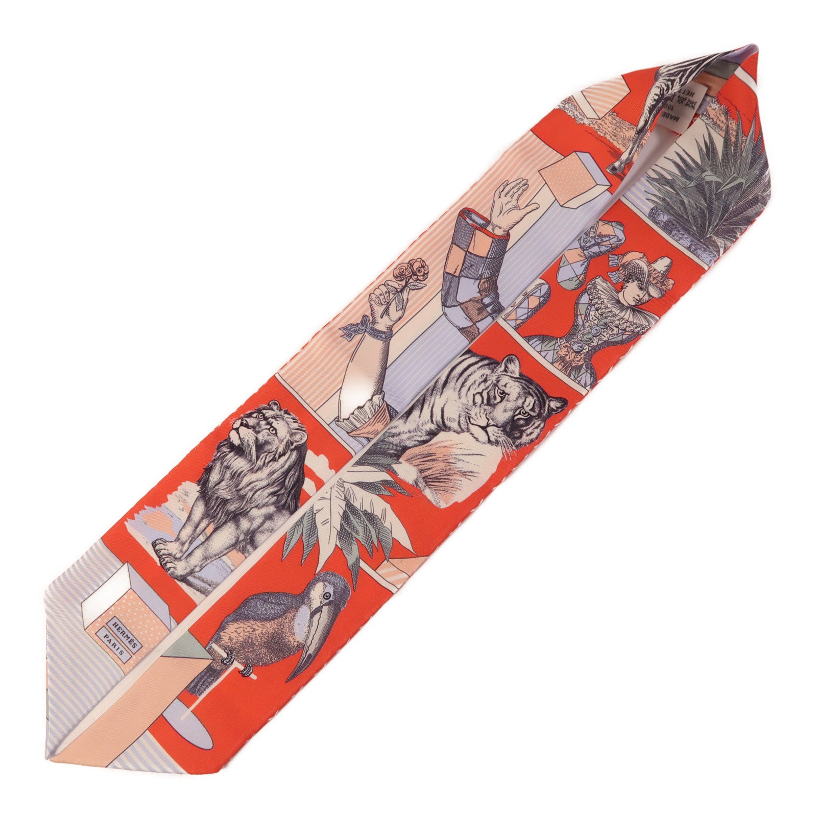 HERMES 絲質Twilly絲巾