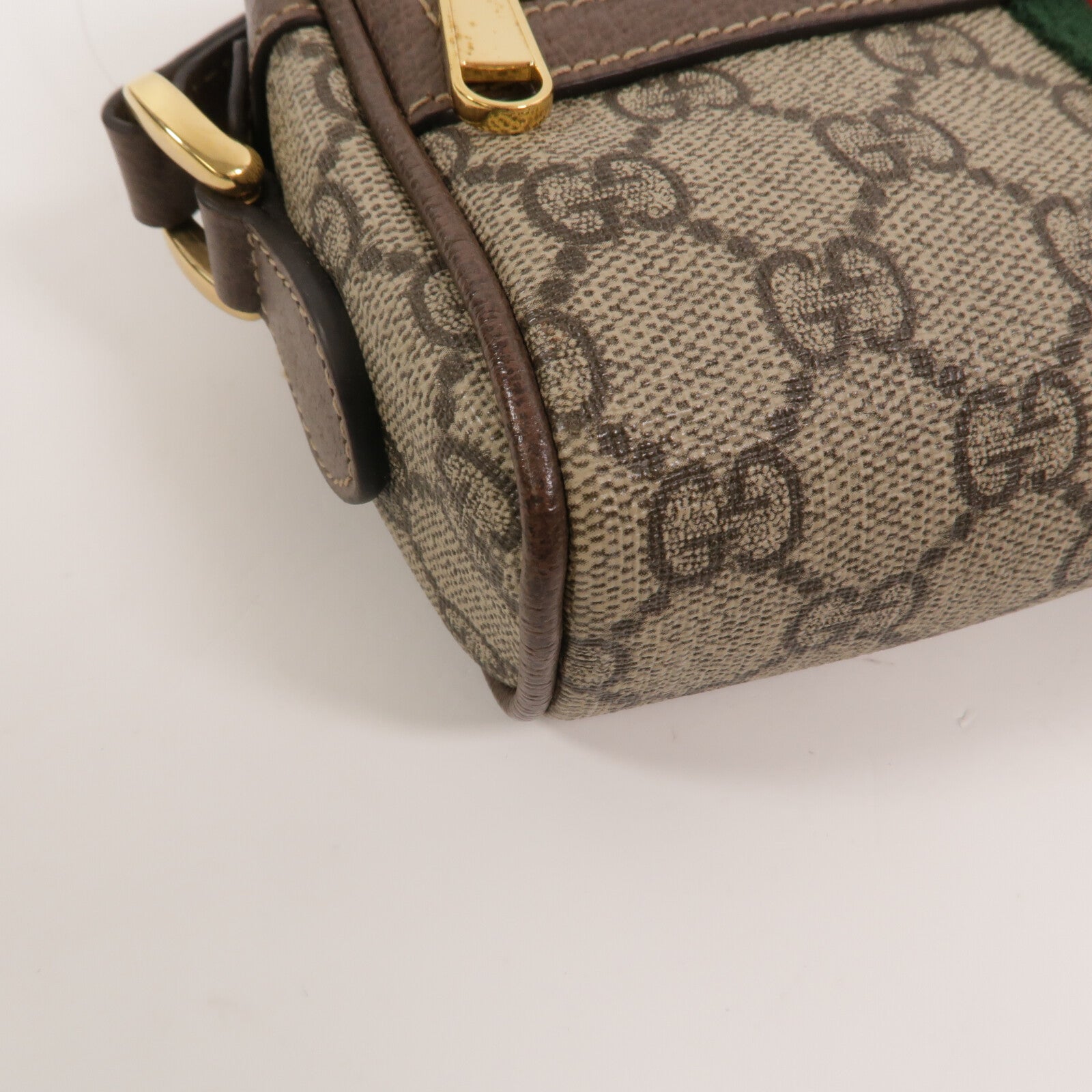 GUCCI 塗層帆布Ophidia GG Mini Shoulder Bag肩背袋