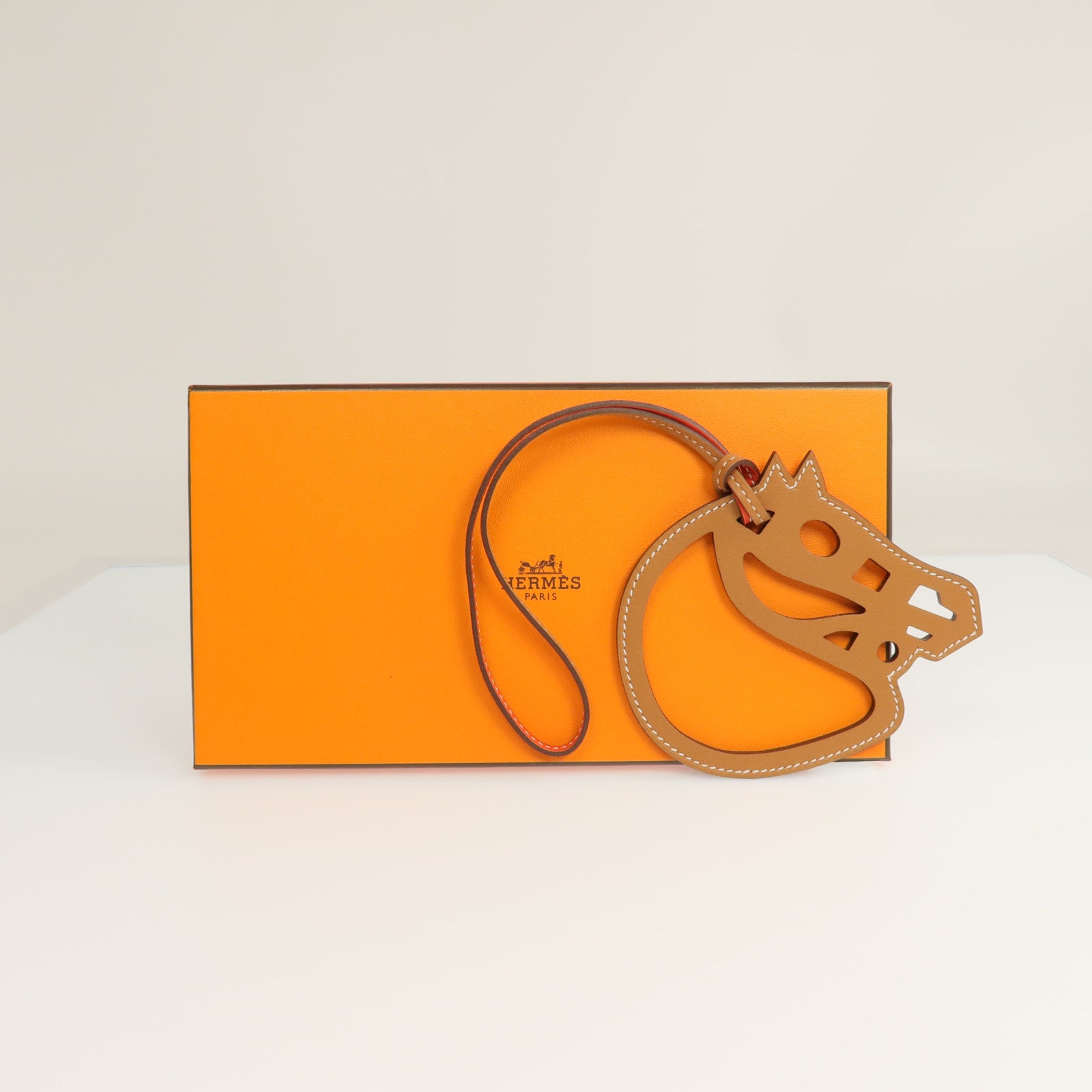 HERMES Swift皮革Paddock Cheval Charm掛飾