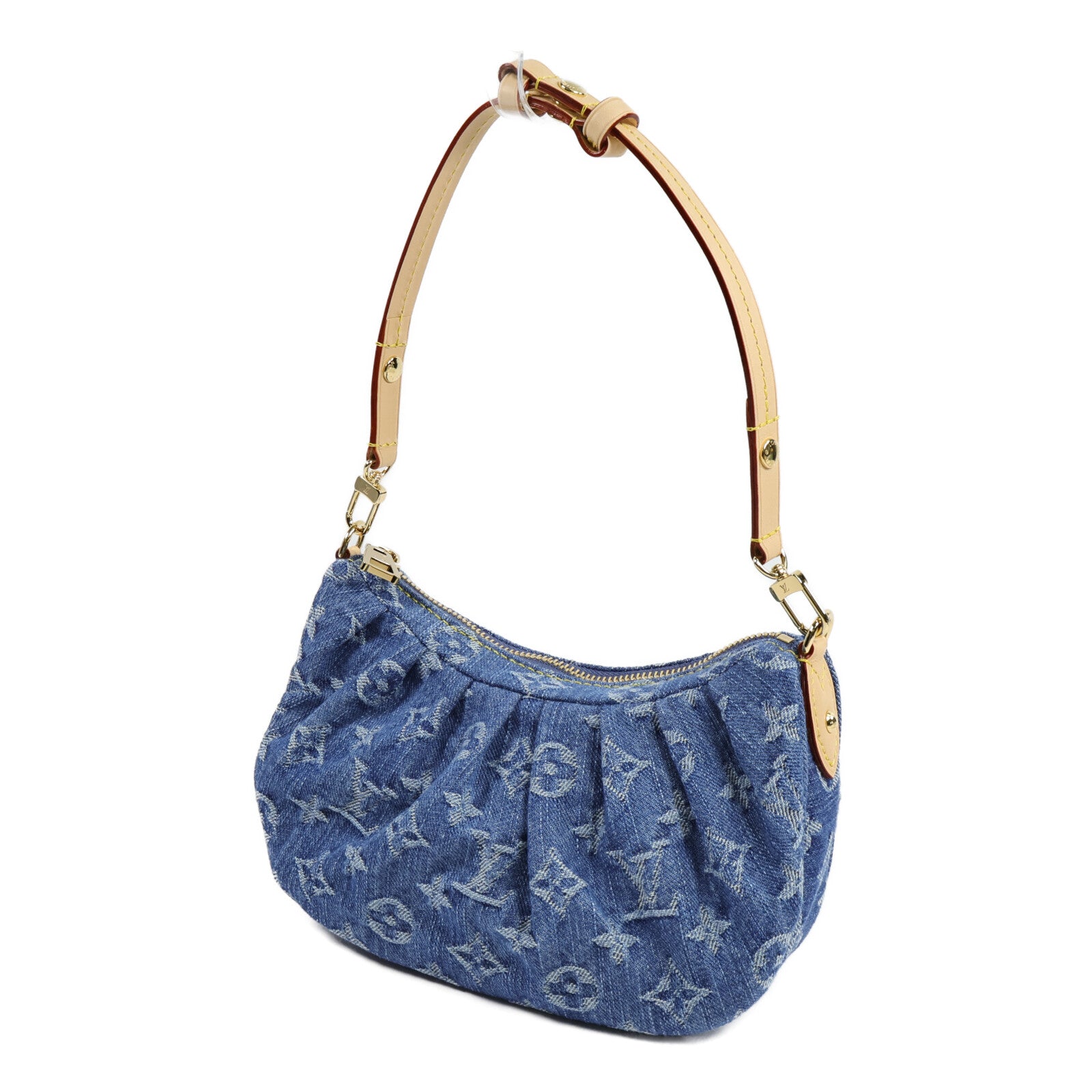 LOUIS VUITTON Monogram Denim Pochette Valley肩背袋
