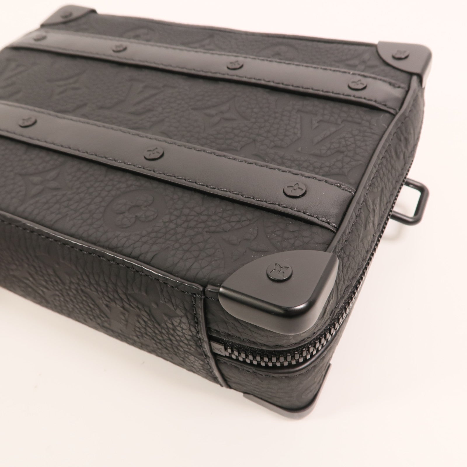 LOUIS VUITTON Monogram Taurillon Handle Soft Trunk手挽肩背兩用袋