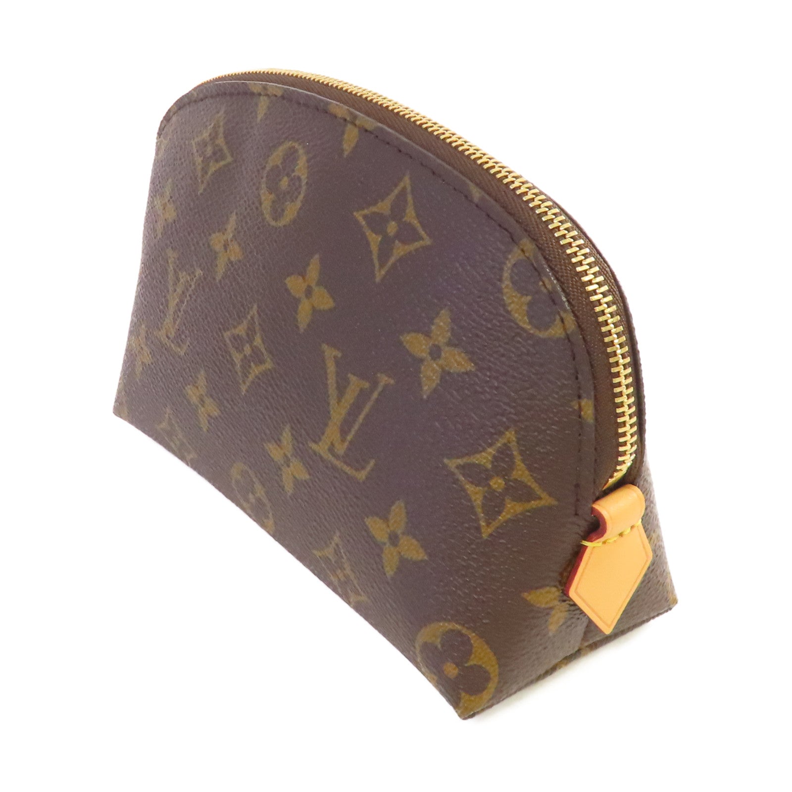 LOUIS VUITTON Monogram Cosmetic Pouch PM化妝包啡色