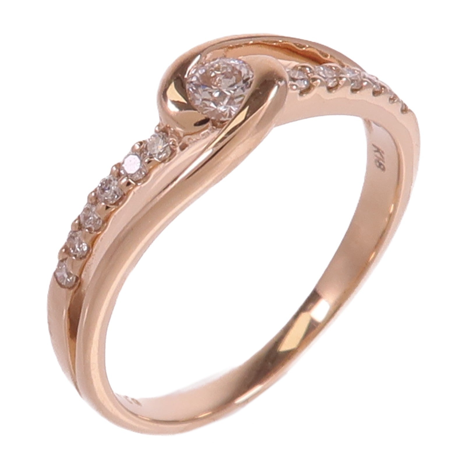 JEWELRY 18K玫瑰金Diamond Ring鑽石戒指