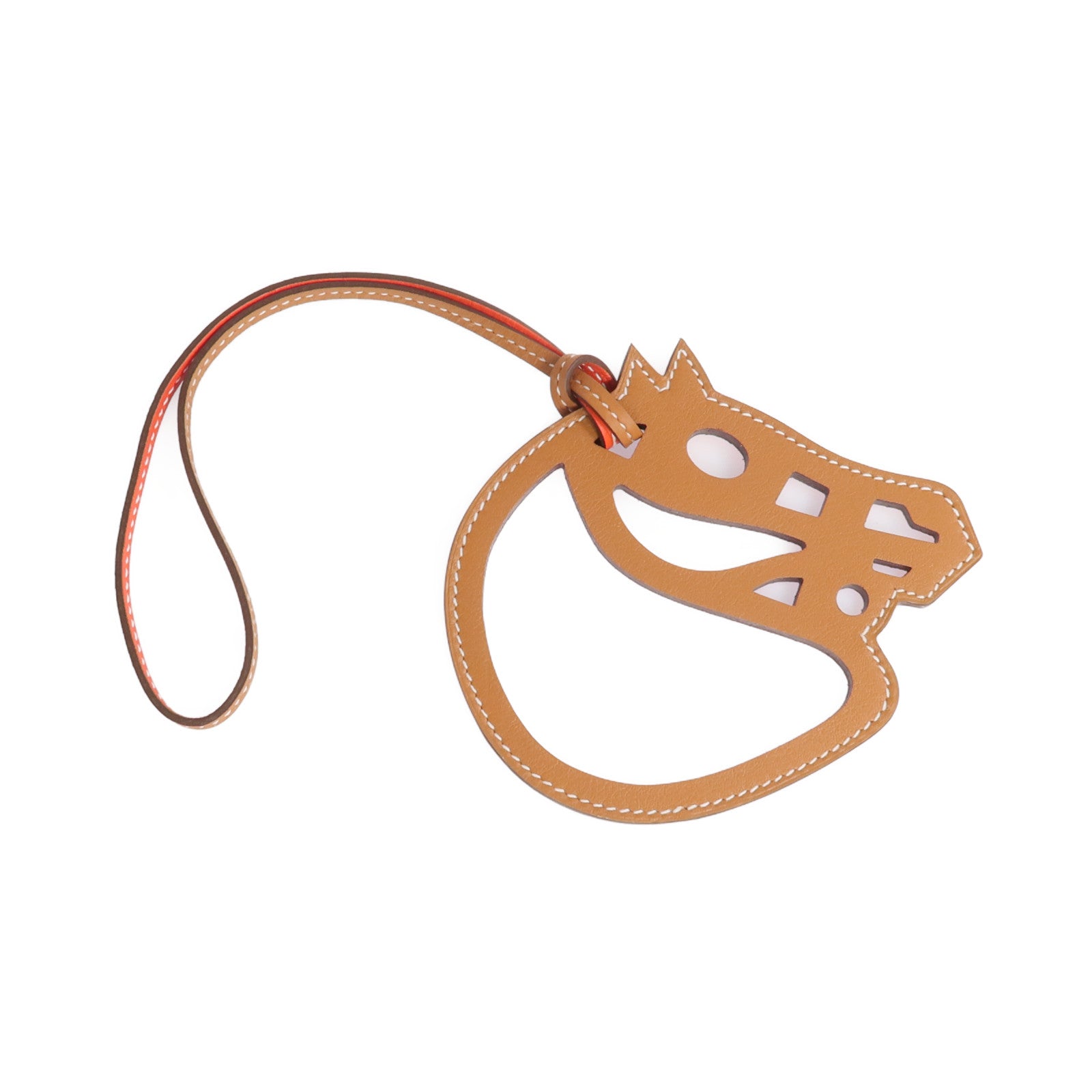 HERMES Swift皮革Paddock Cheval Charm掛飾