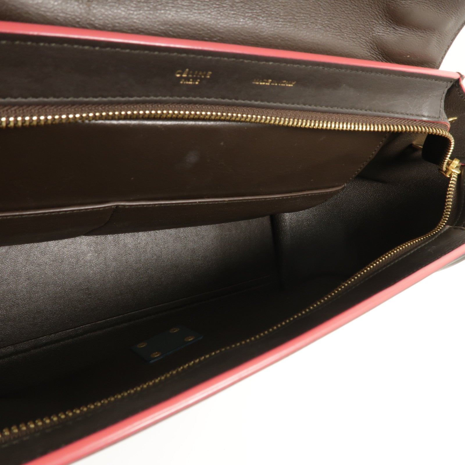 CELINE 牛皮皮革Trapeze手挽肩背兩用袋