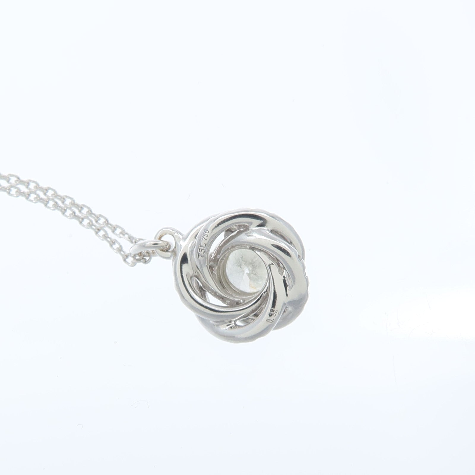 JEWELRY 18K白金Diamond Necklace鑽石項鍊