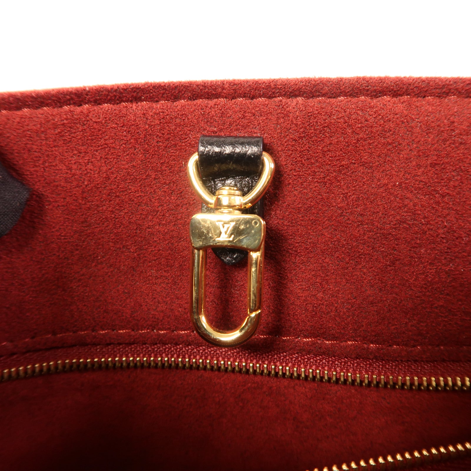 LOUIS VUITTON Monogram Empreinte On The Go PM金扣手挽肩背兩用袋