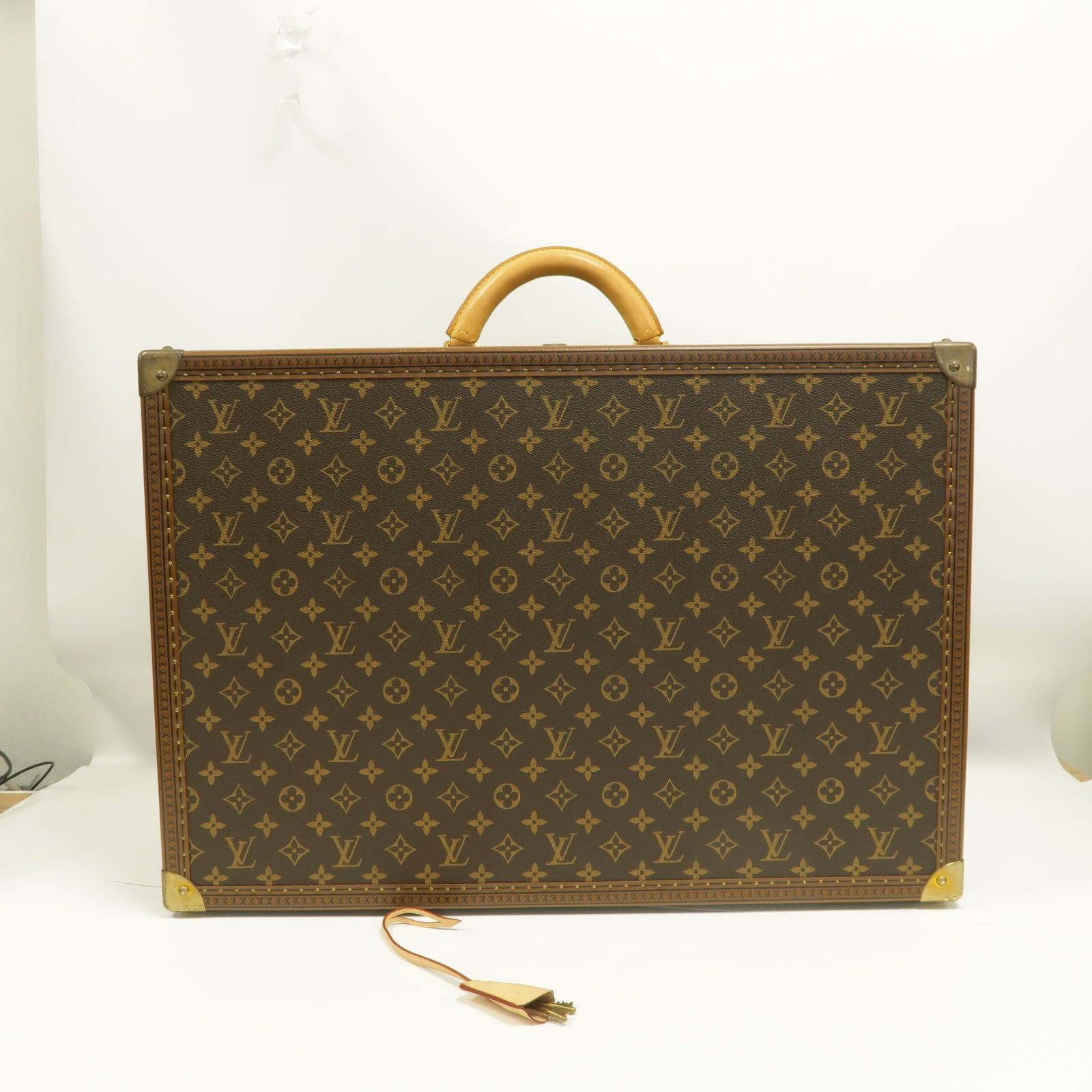 LOUIS VUITTON Monogram Alzer金扣行李箱啡色