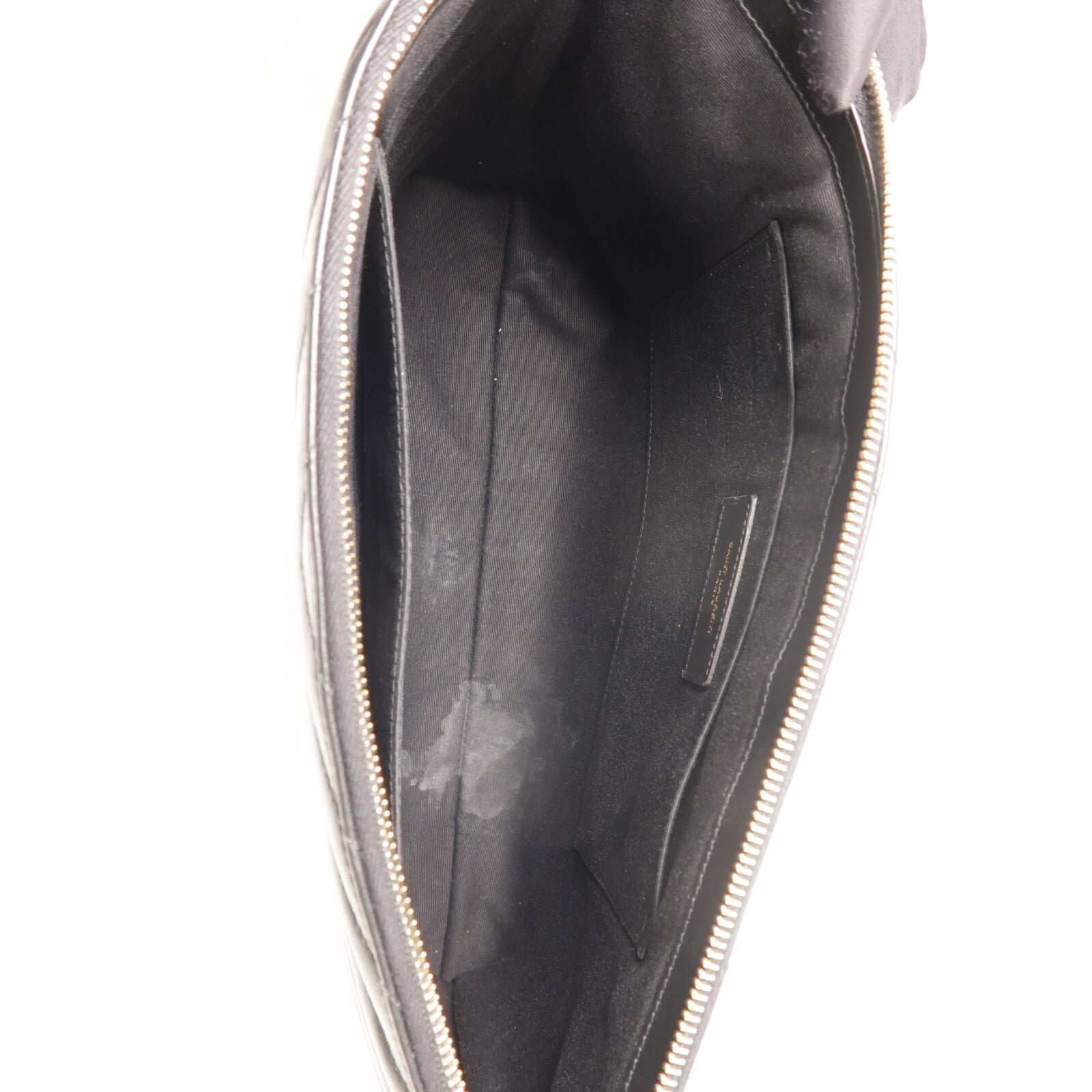 SAINT LAURENT 牛皮皮革Clutch Bag金扣手拿包
