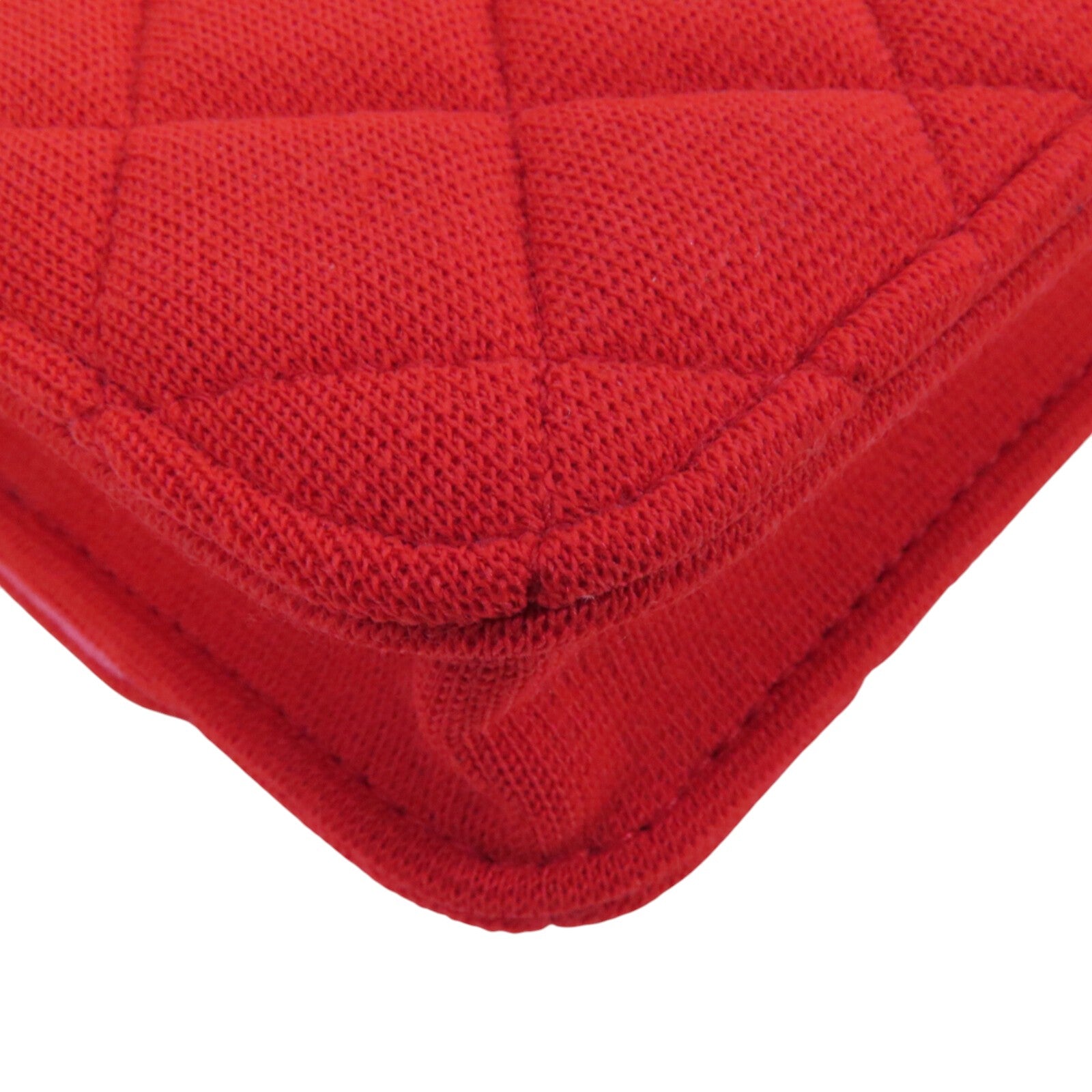 CHANEL 帆布Shoulder Bag金扣鏈帶肩背袋