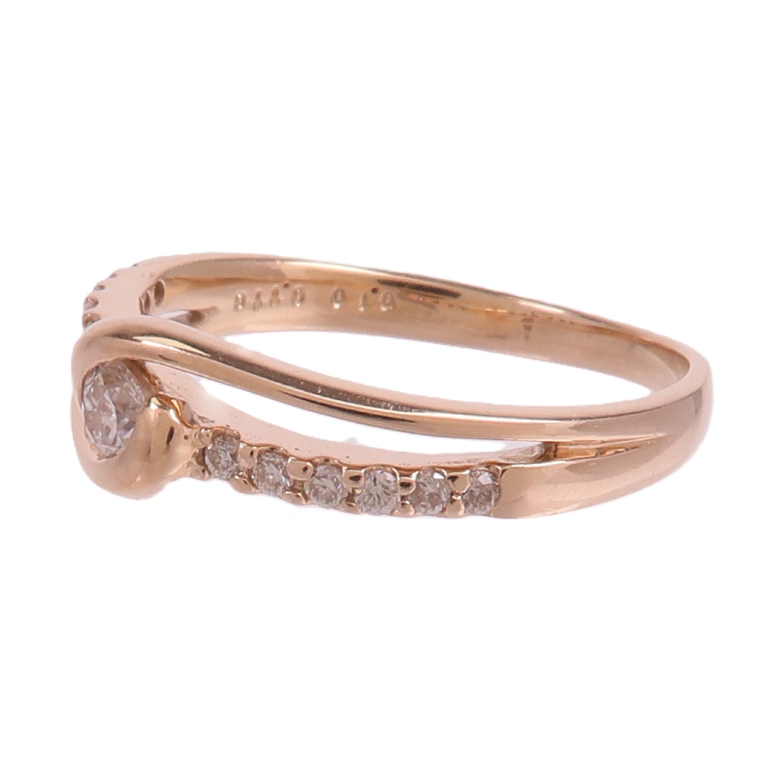JEWELRY 18K玫瑰金Diamond Ring鑽石戒指
