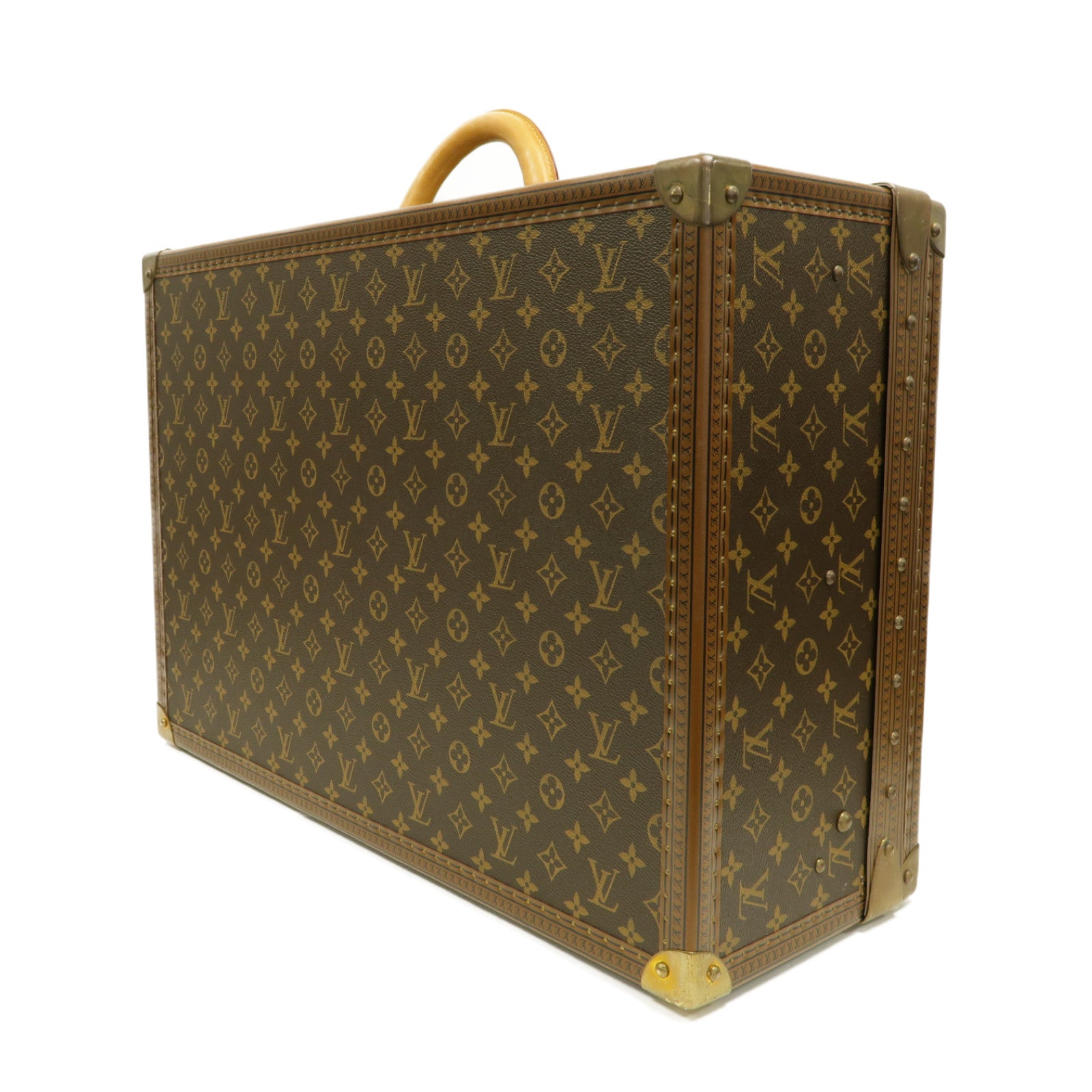 LOUIS VUITTON Monogram Alzer金扣行李箱啡色