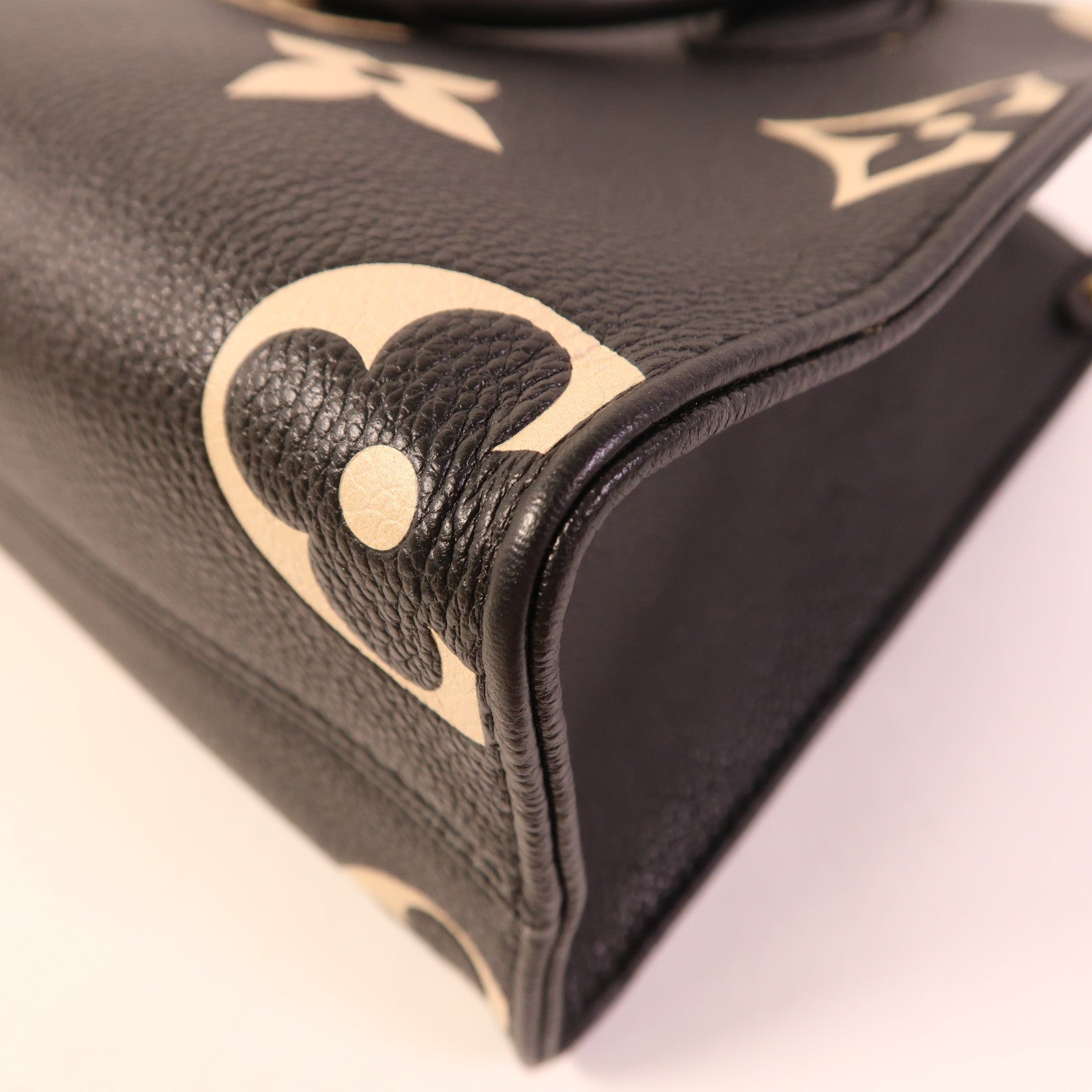 LOUIS VUITTON Monogram Empreinte On The Go PM金扣手挽肩背兩用袋