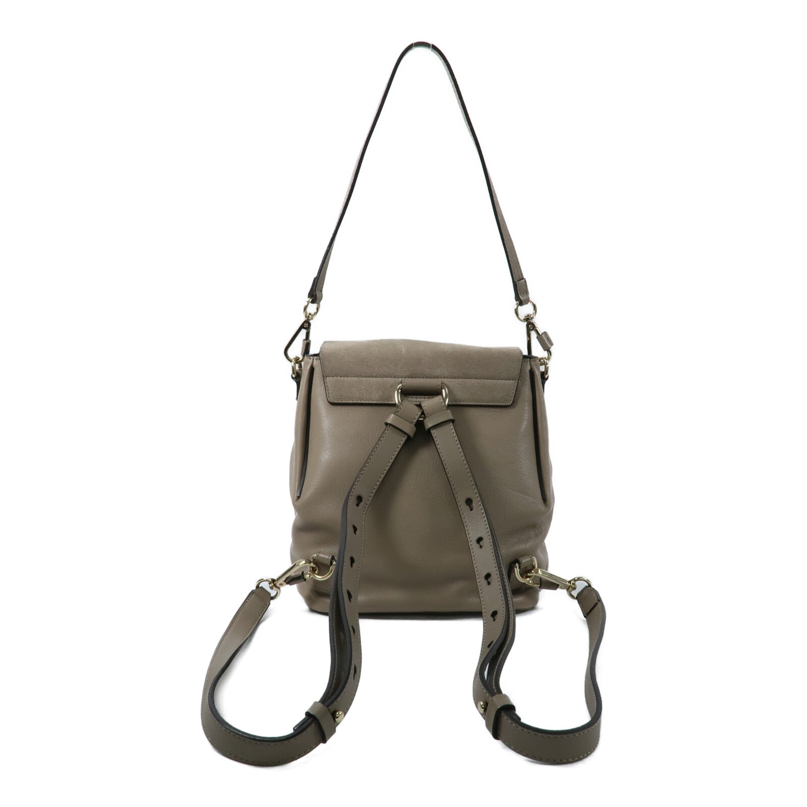 Chloe 牛皮皮革/Suede Faye Backpack背包