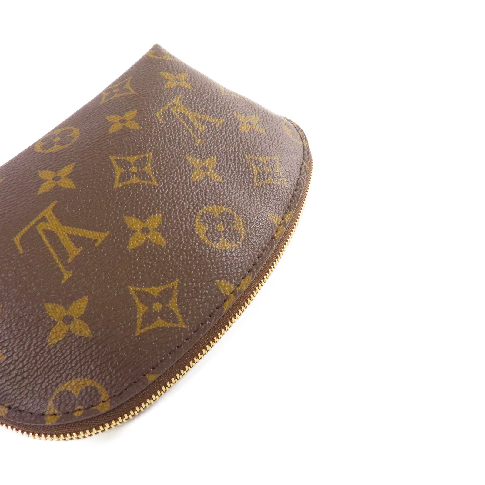 LOUIS VUITTON Monogram Cosmetic Pouch PM化妝包啡色