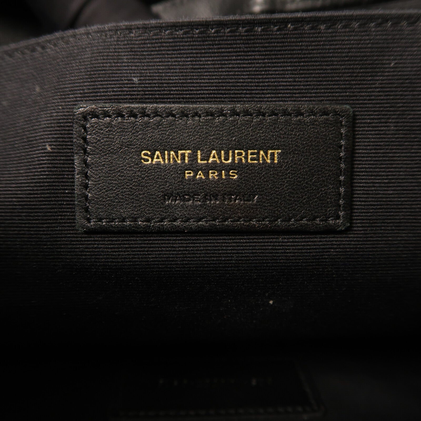 SAINT LAURENT 牛皮皮革Clutch Bag金扣手拿包