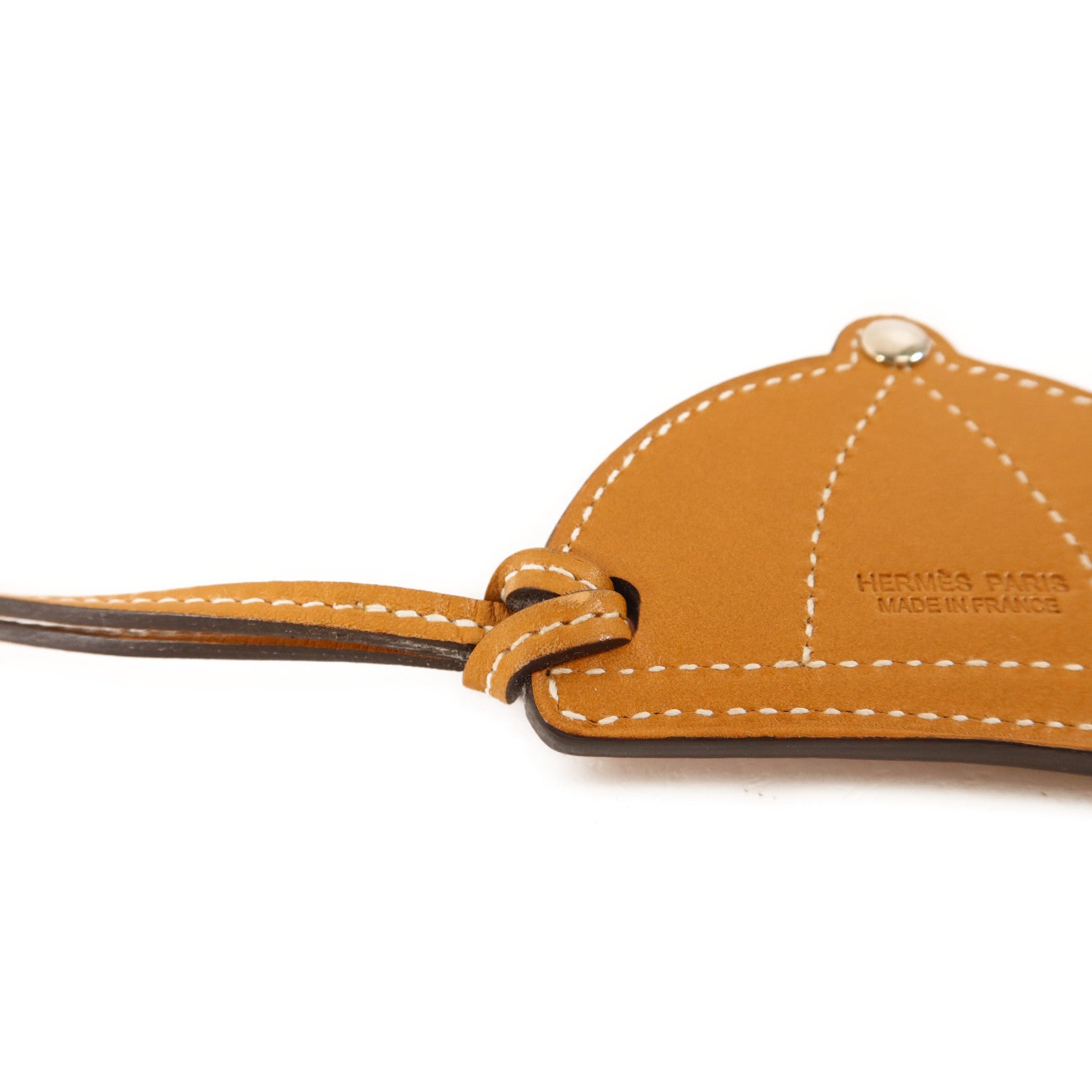 HERMES Swift皮革Paddock Bombe Charm掛飾