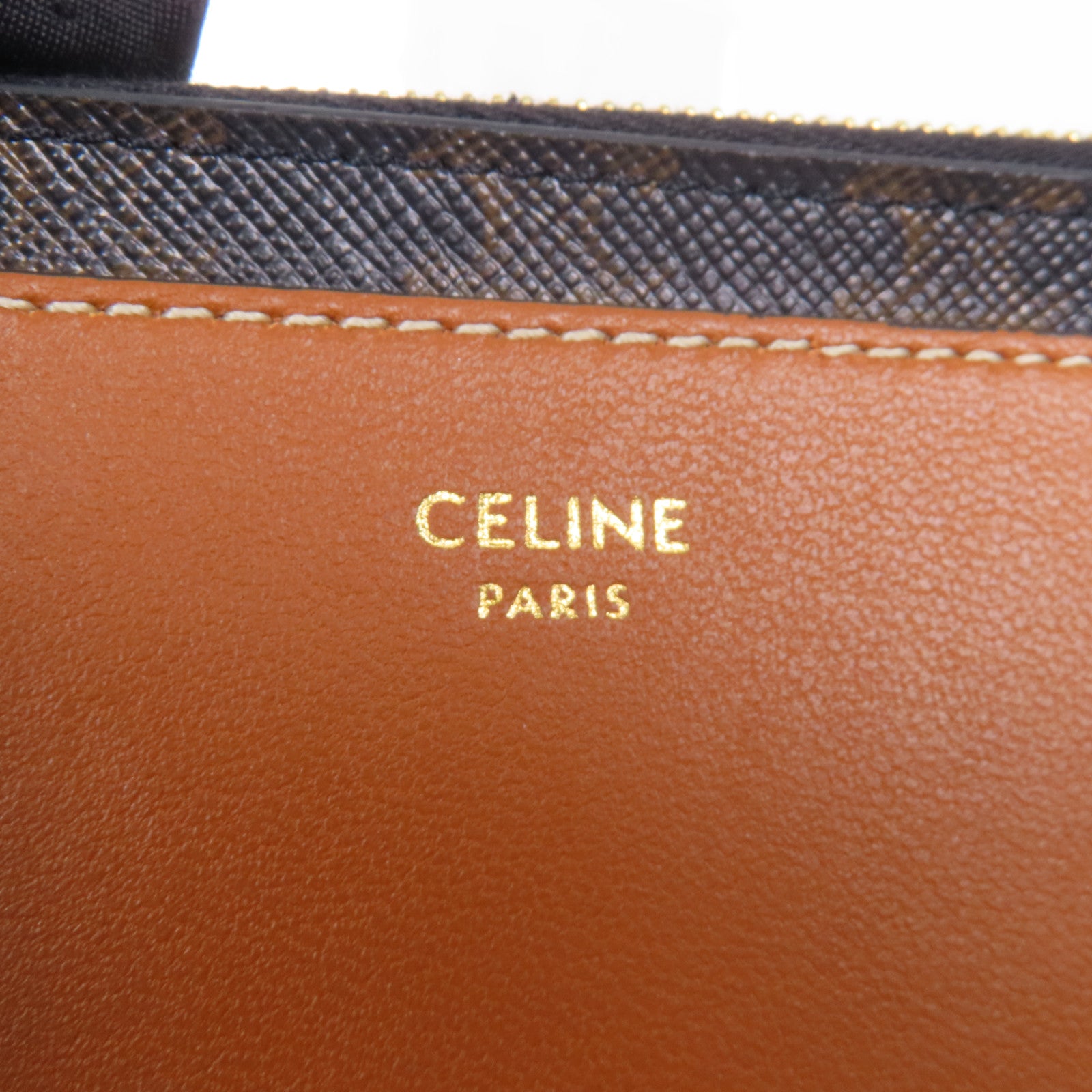 CELINE 塗層帆布Card Case金扣卡片套