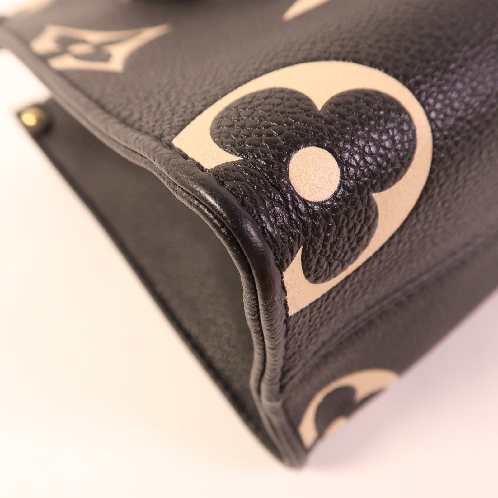 LOUIS VUITTON Monogram Empreinte On The Go PM金扣手挽肩背兩用袋