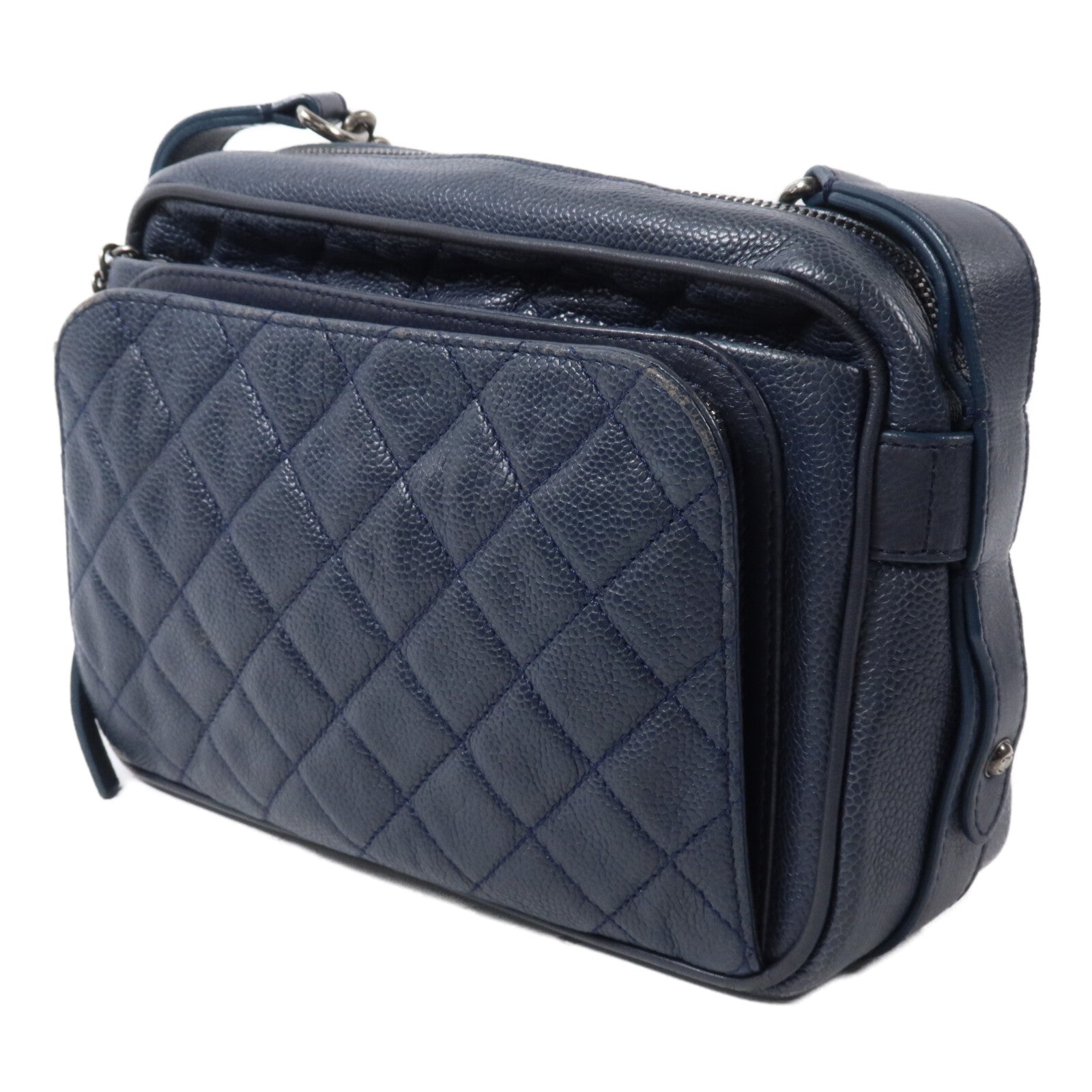 CHANEL 牛皮皮革Shoulder Bag鏈帶肩背袋
