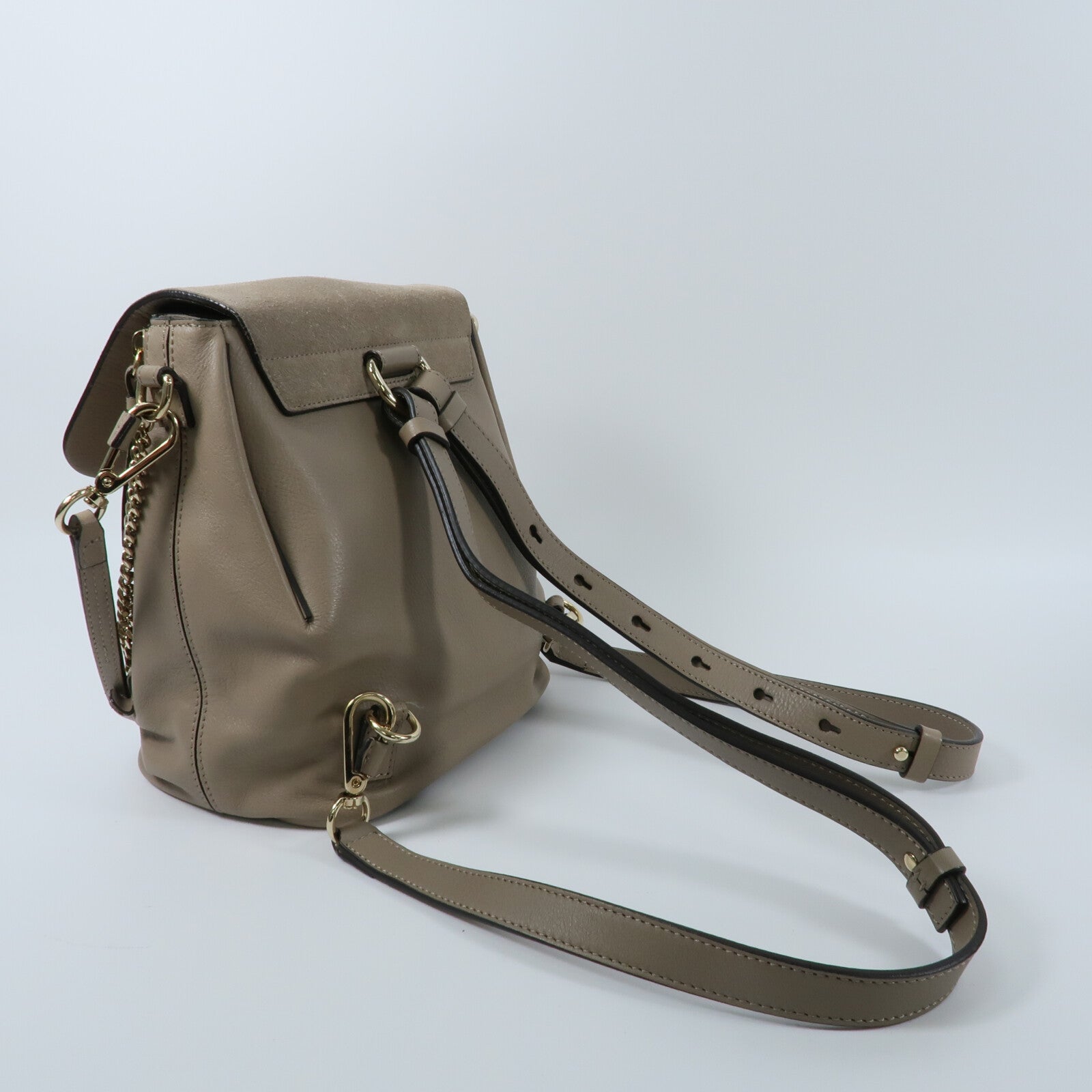 Chloe 牛皮皮革/Suede Faye Backpack背包