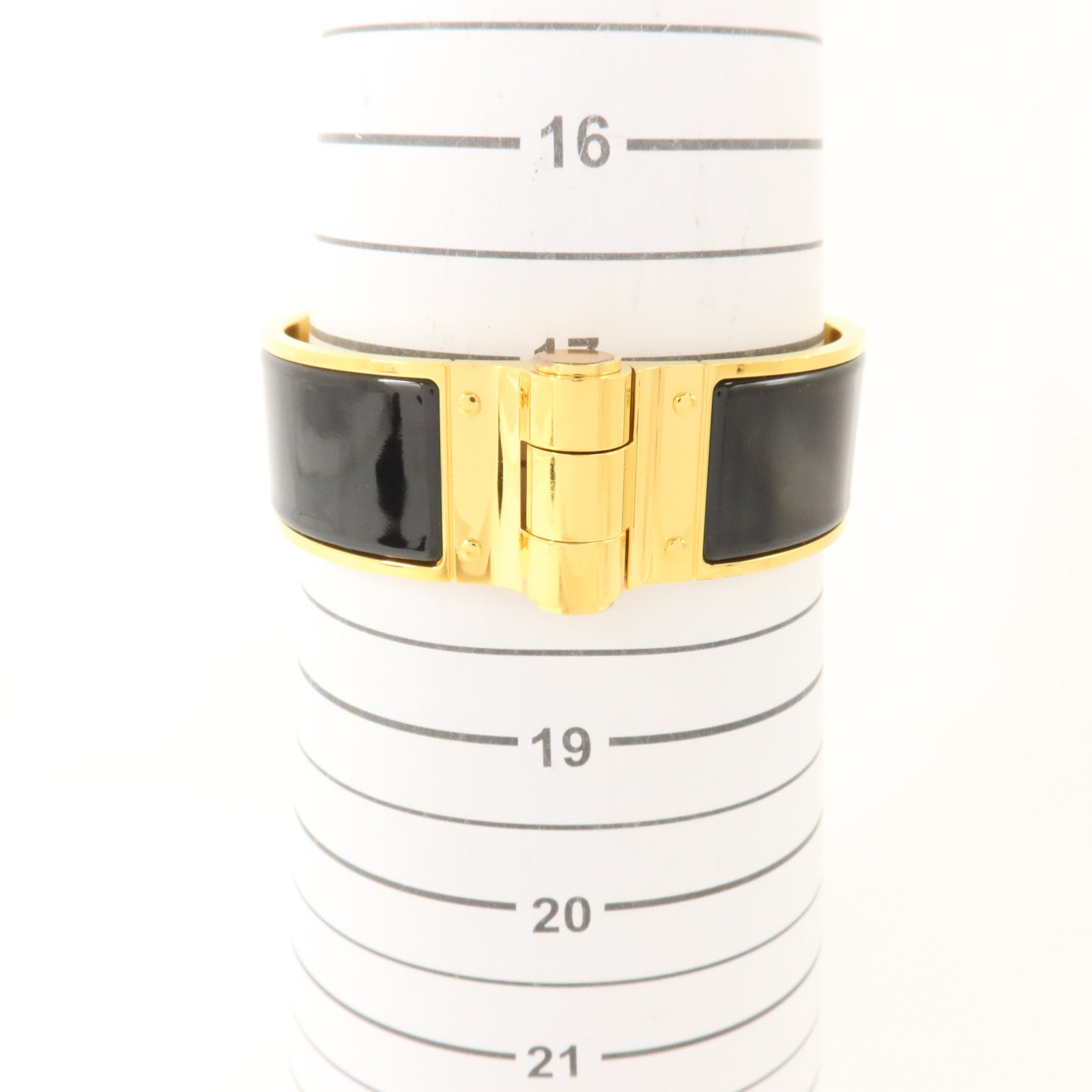 HERMES 金屬/琺瑯Charniere Bracelet金扣手鏈