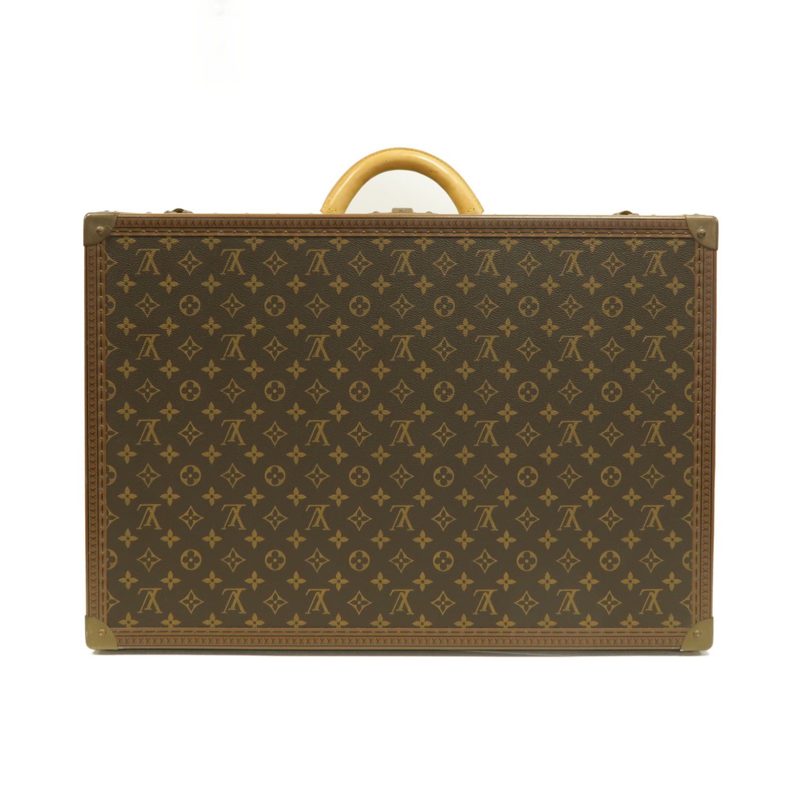 LOUIS VUITTON Monogram Alzer金扣行李箱啡色