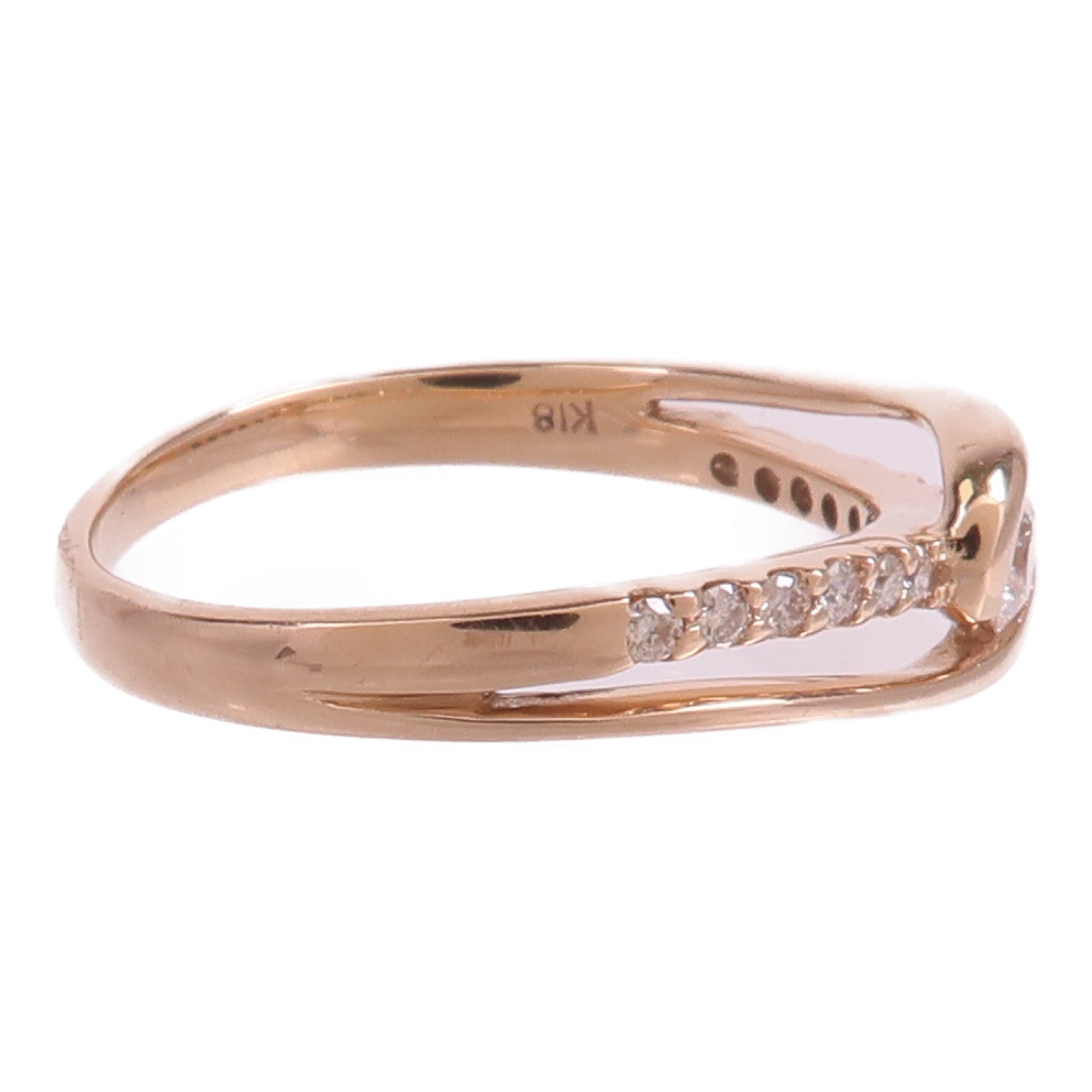 JEWELRY 18K玫瑰金Diamond Ring鑽石戒指