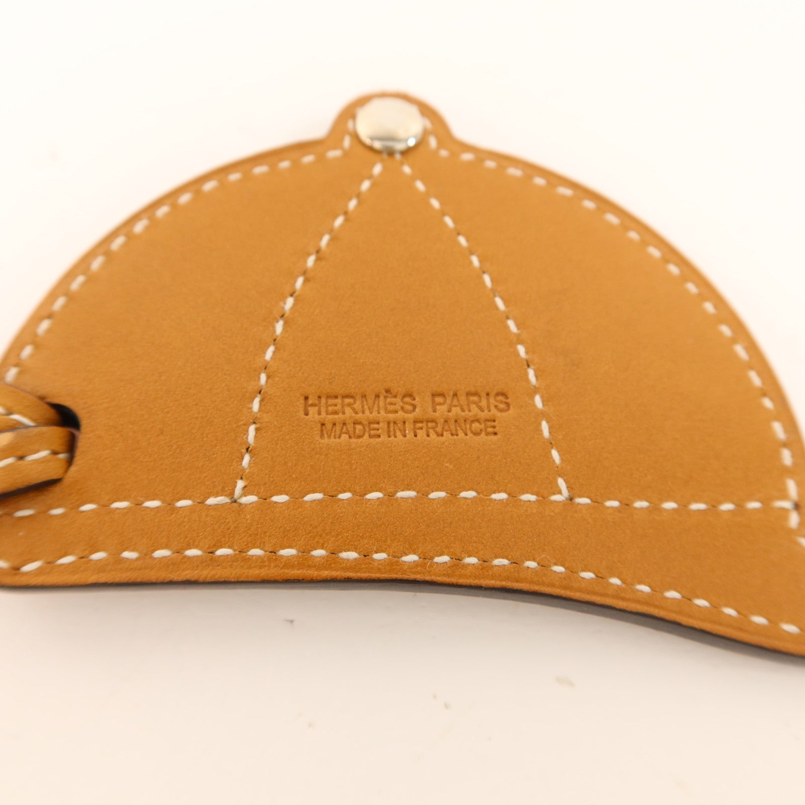 HERMES Swift皮革Paddock Bombe Charm掛飾