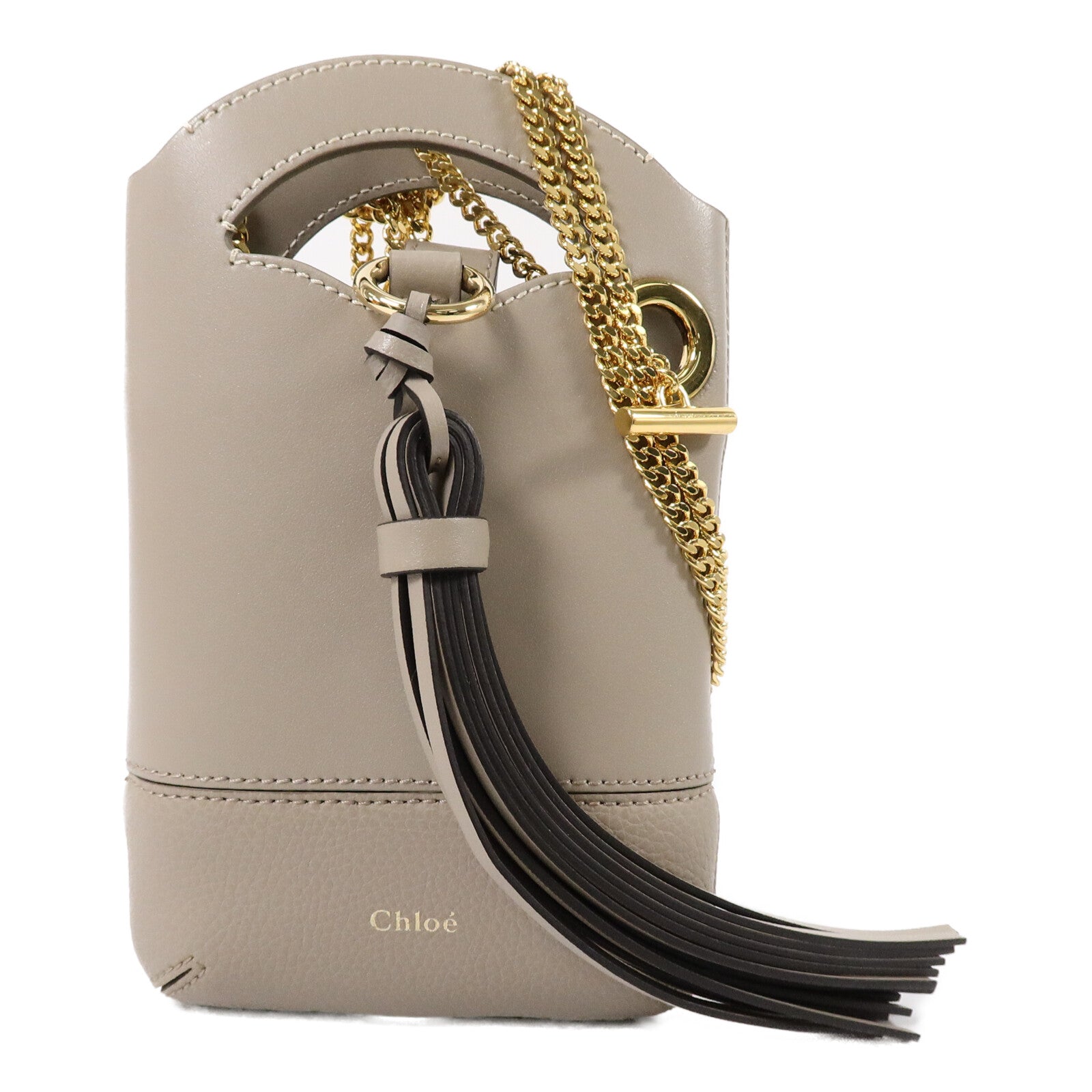 Chloe 牛皮皮革Walden Mini Bag鏈帶肩背袋