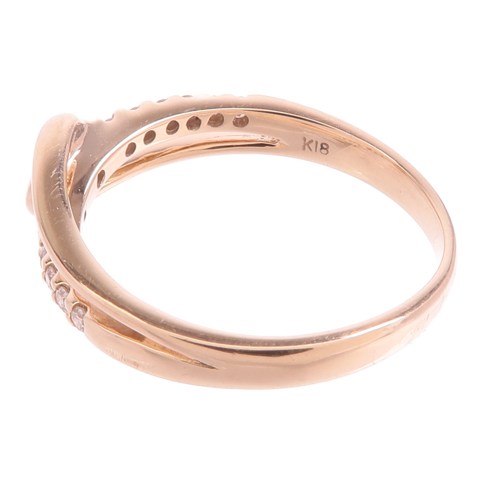 JEWELRY 18K玫瑰金Diamond Ring鑽石戒指