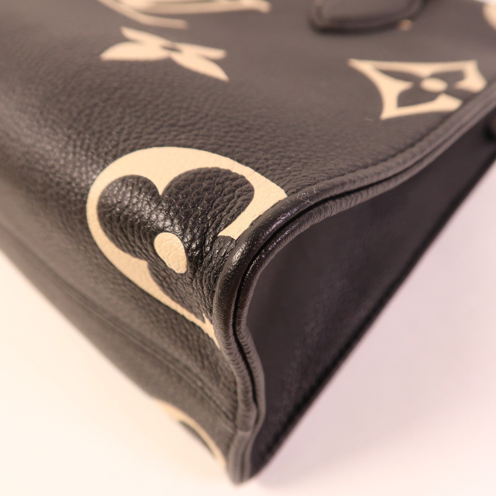 LOUIS VUITTON Monogram Empreinte On The Go PM金扣手挽肩背兩用袋