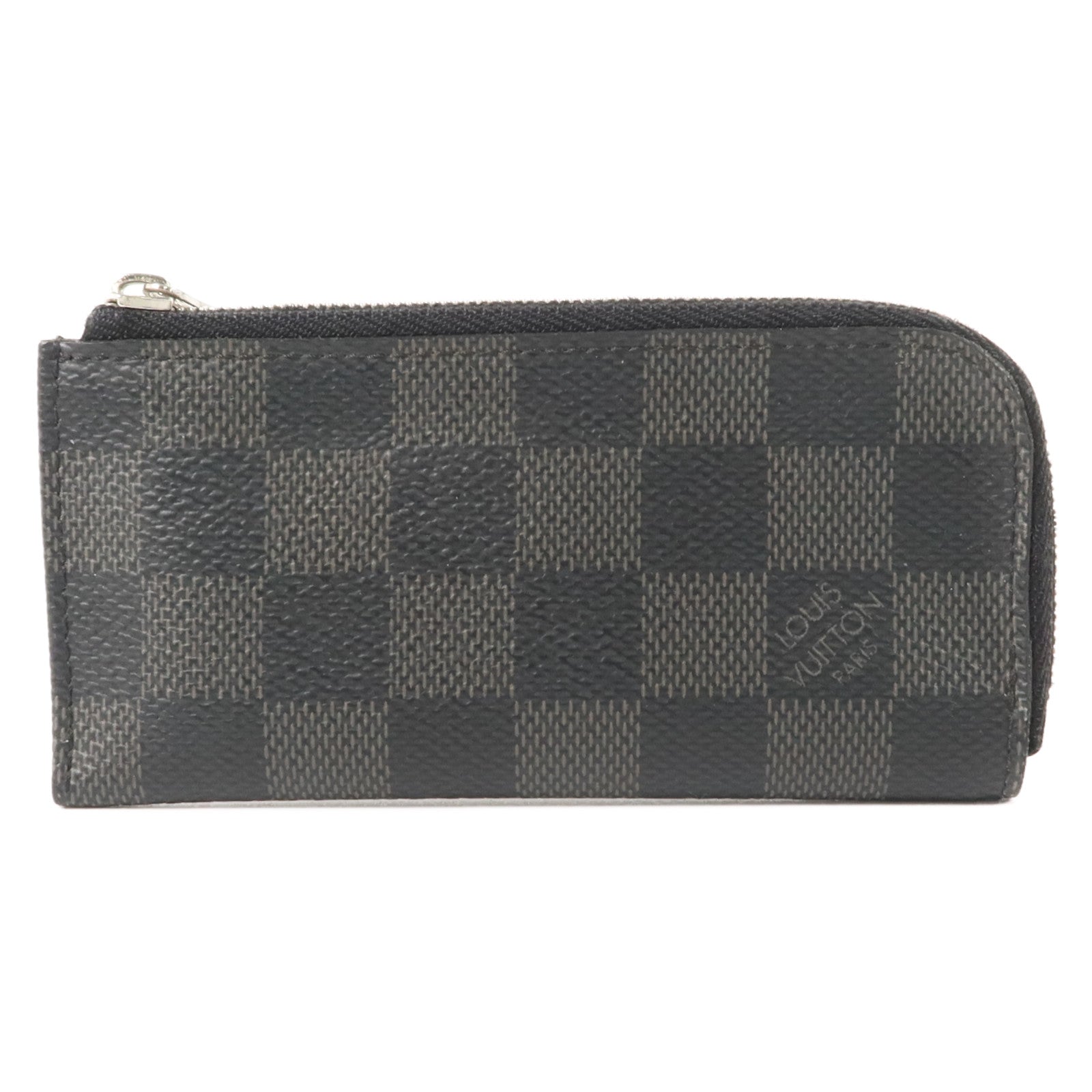 LOUIS VUITTON Damier Graphite Cles Coin Case零錢包